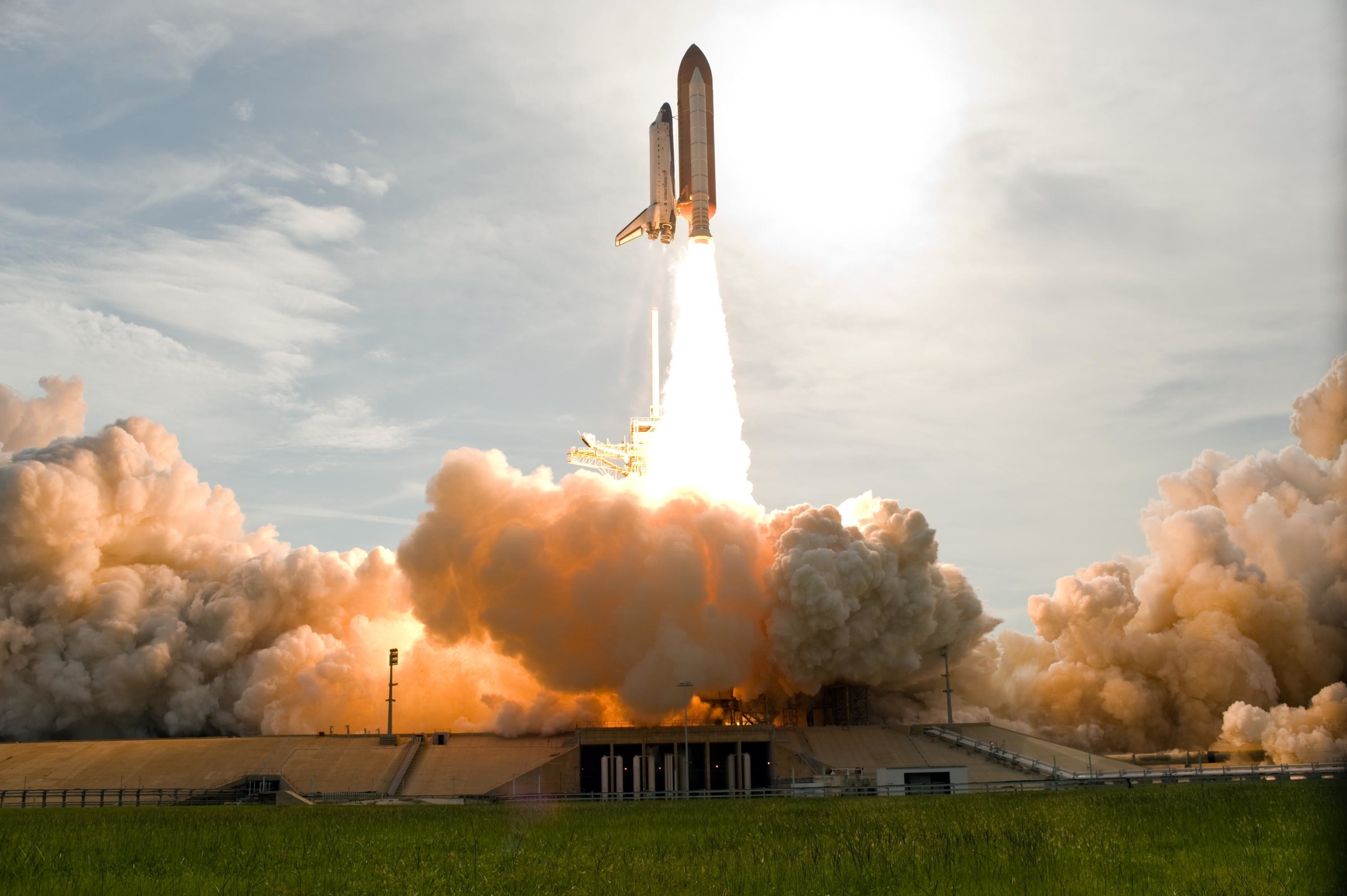 nasa space shuttle launch endeavor