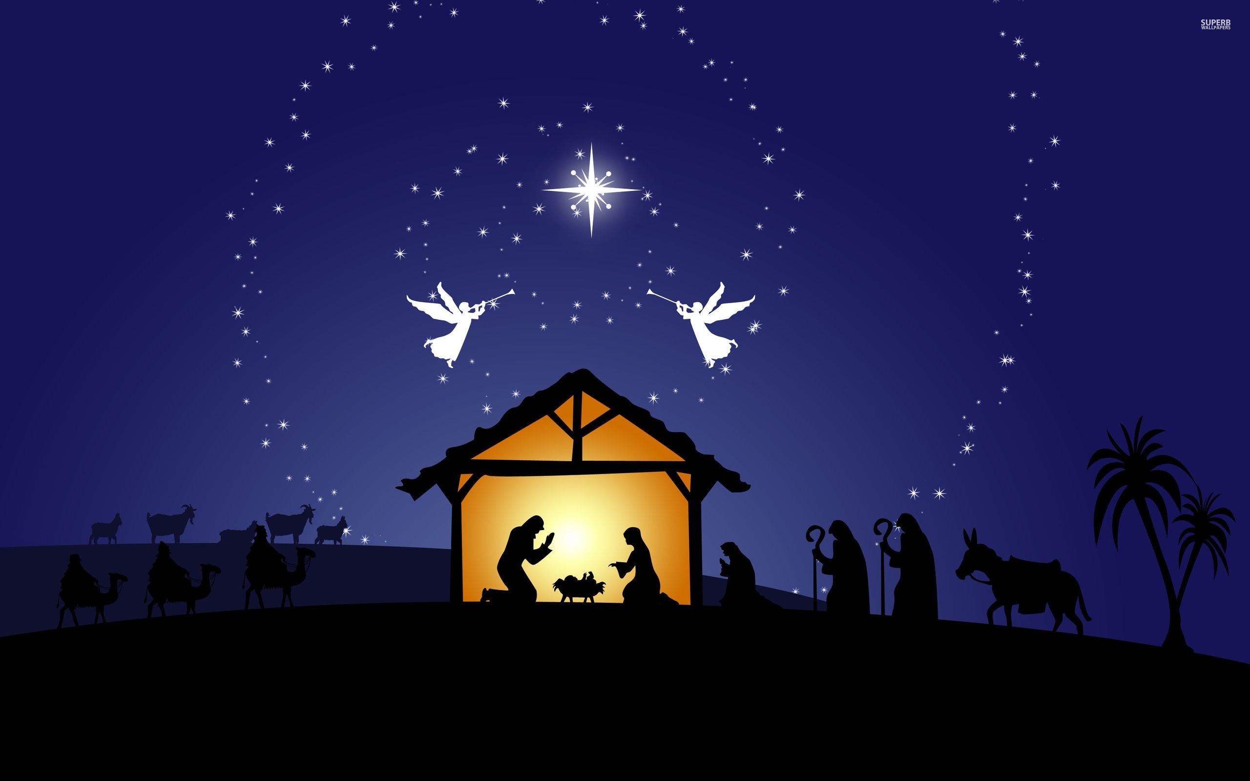 Nativity Scene Wallpaper ·① WallpaperTag