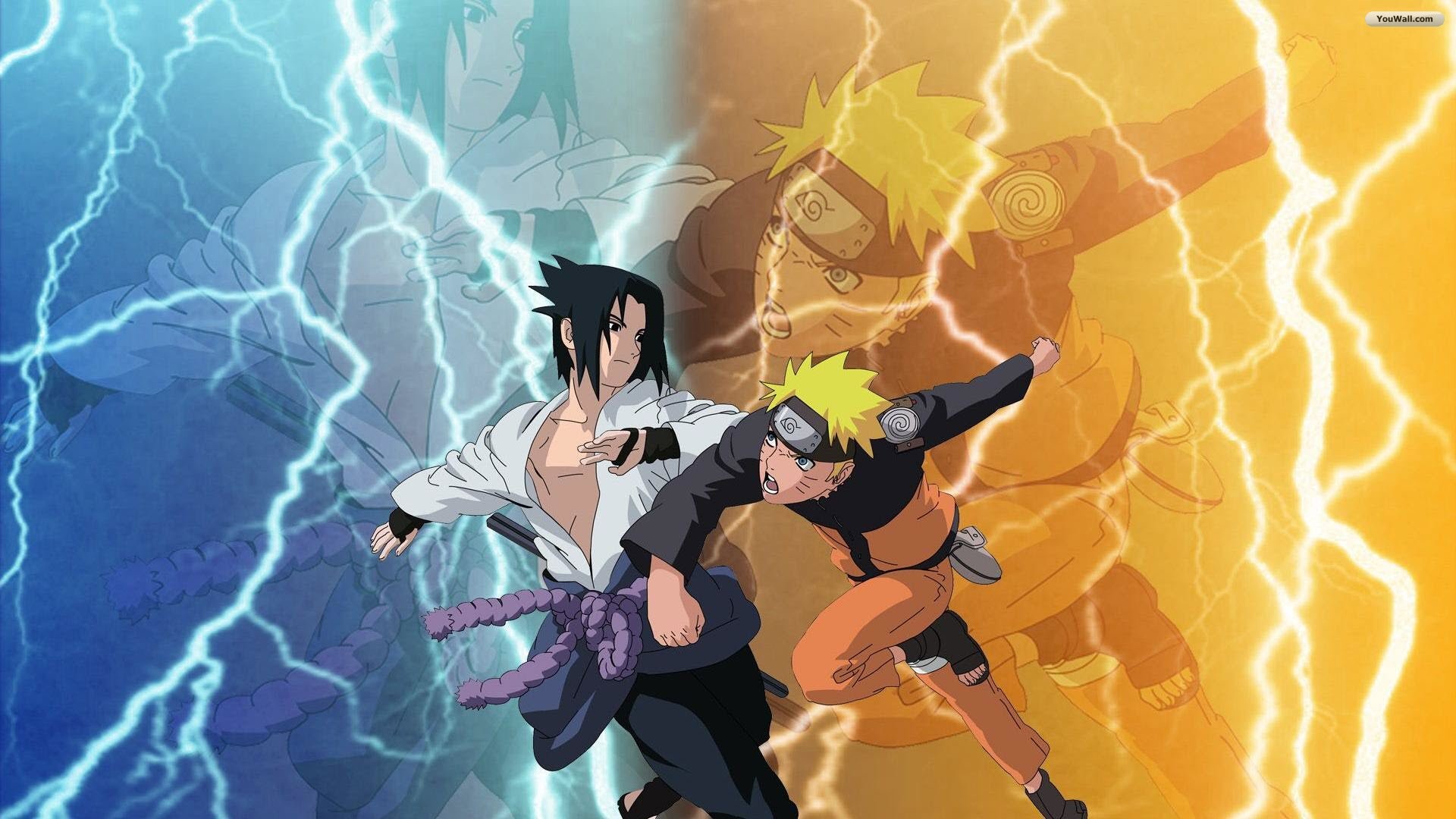 Sasuke and Naruto Wallpaper ·① WallpaperTag