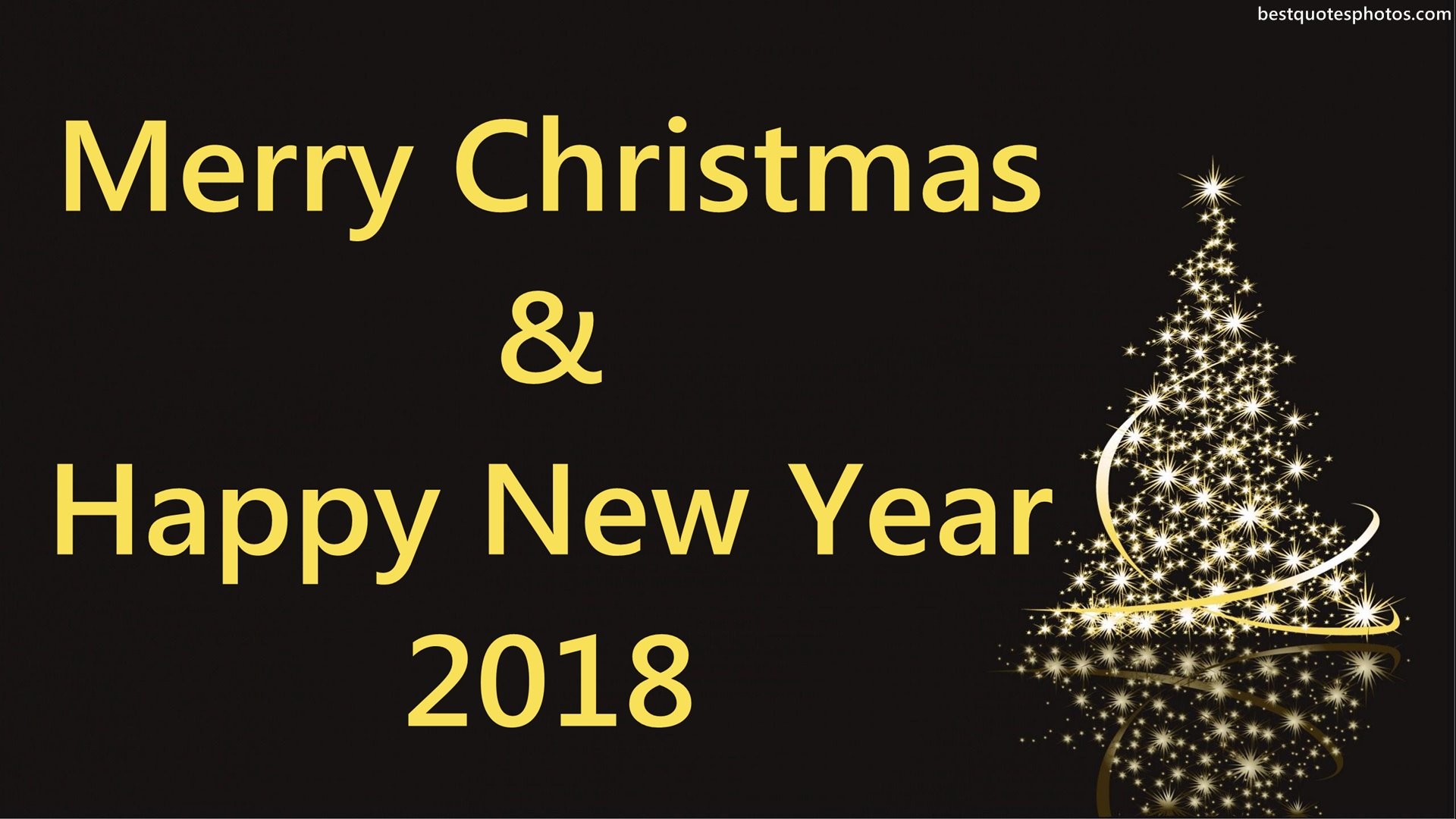 Merry Christmas And happy New Year 2018 HD Wallpapers · Download · Happy