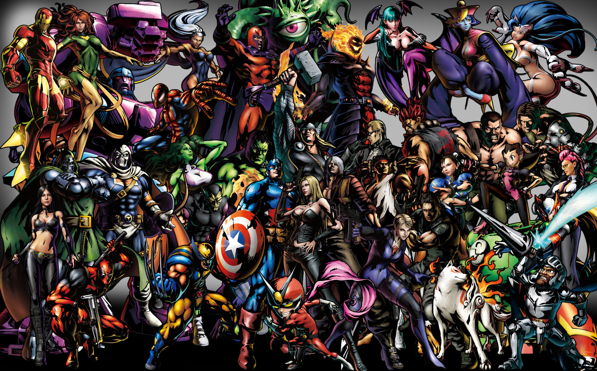 Marvel Characters Wallpaper Â·â'  WallpaperTag, wallpaper hd marvel vs dc