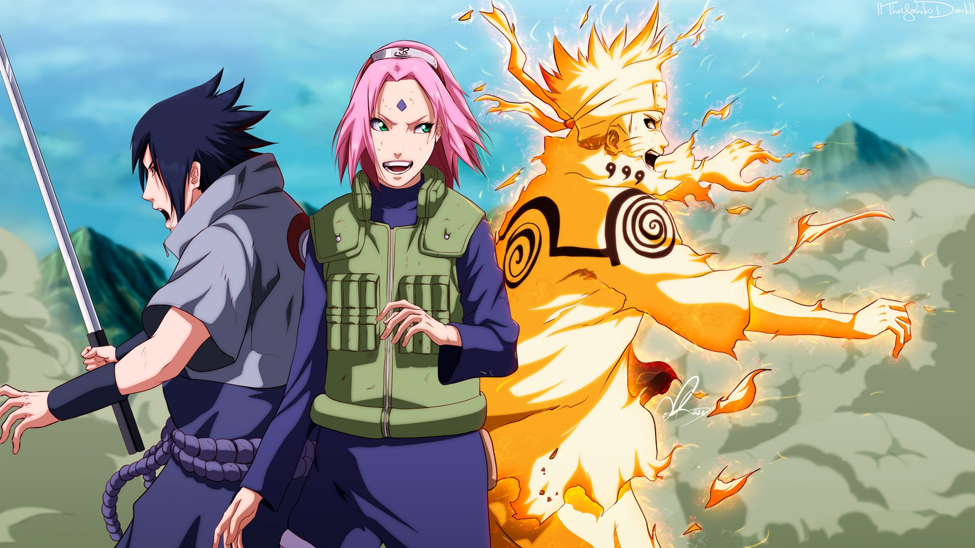 Naruto and Sakura Wallpaper ·① WallpaperTag