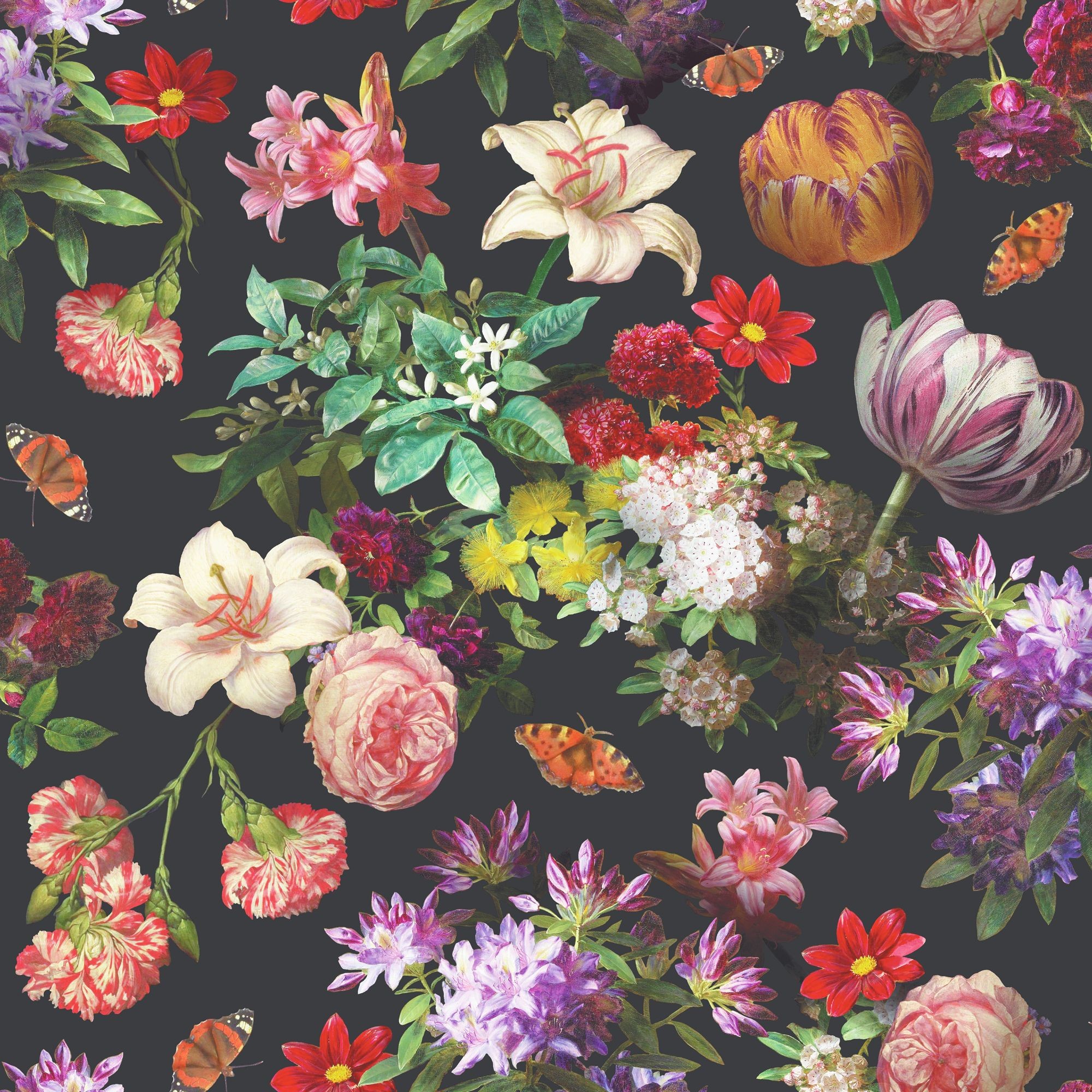 Floral wallpaper ·① Download free HD backgrounds for ...