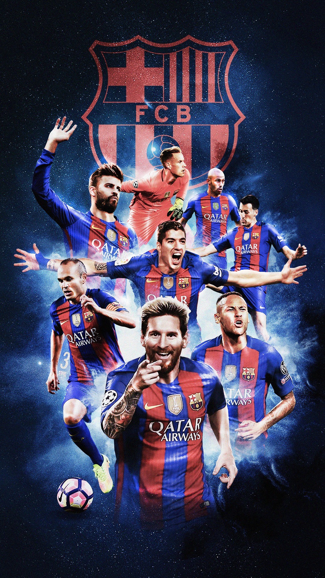 Fc Barcelona 2017 Wallpaper ·① WallpaperTag