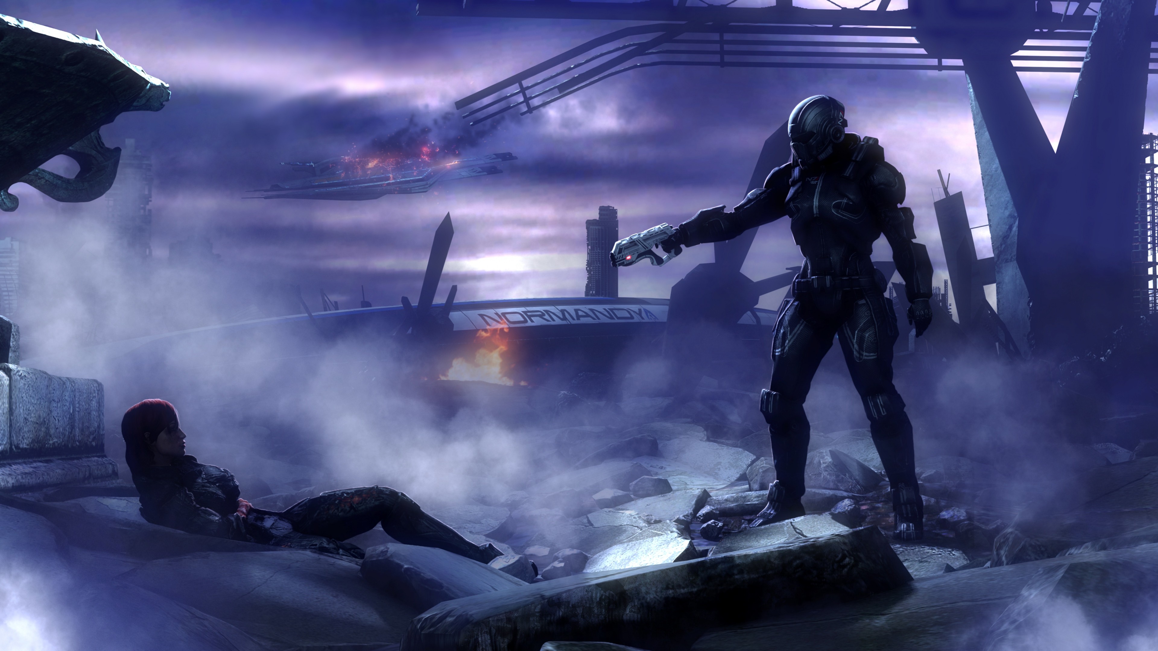 Последний рабочий игра. Mass Effect корабль Шепарда. Шепард масс эффект в космосе. Шепард солдат. Арт масс эффект солдаты.