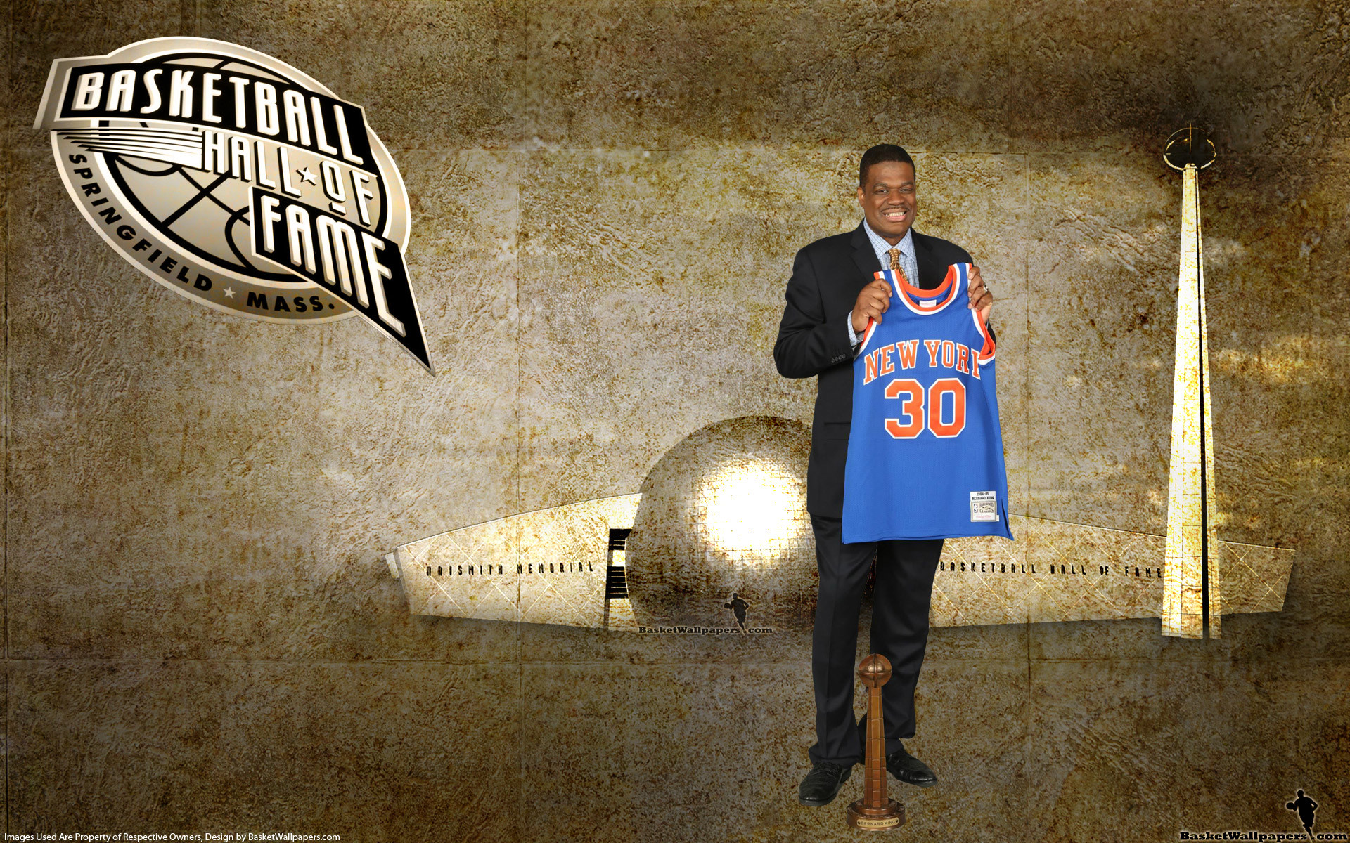 Bernard King, New York Knicks, Basketball Hall of Fame, Jersey 30, Full HD desktop background