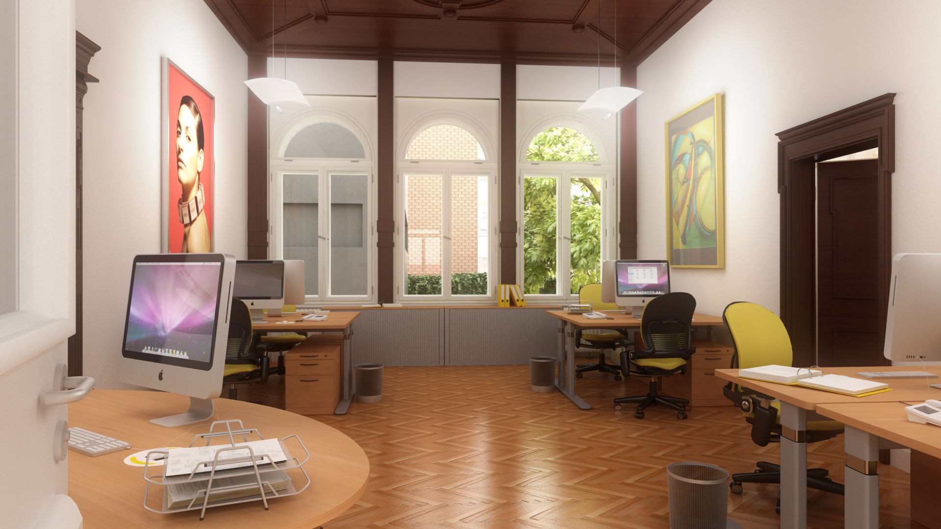 virtual office backgrounds for zoom