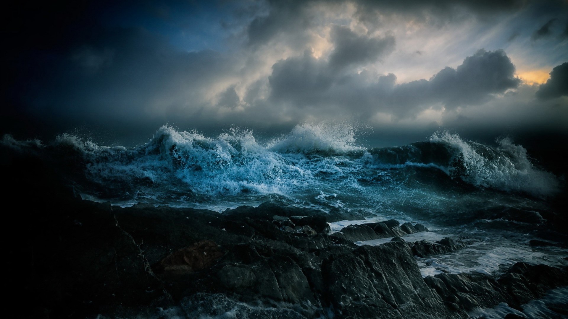 Stormy Ocean Wallpaper ·① WallpaperTag