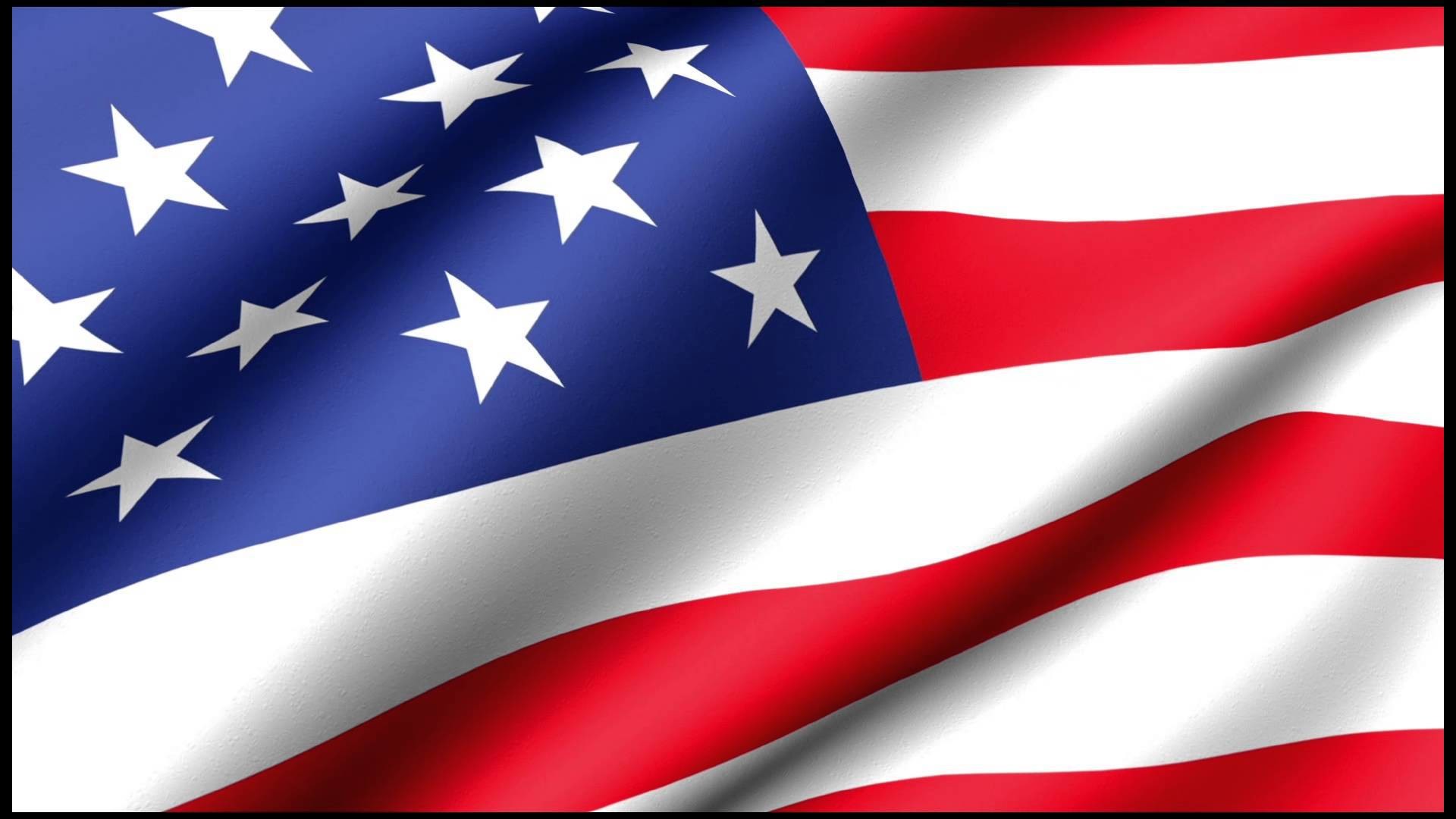 American flag, Waving flag, Stars and Stripes, Memorial Day, 1920x1080, desktop background