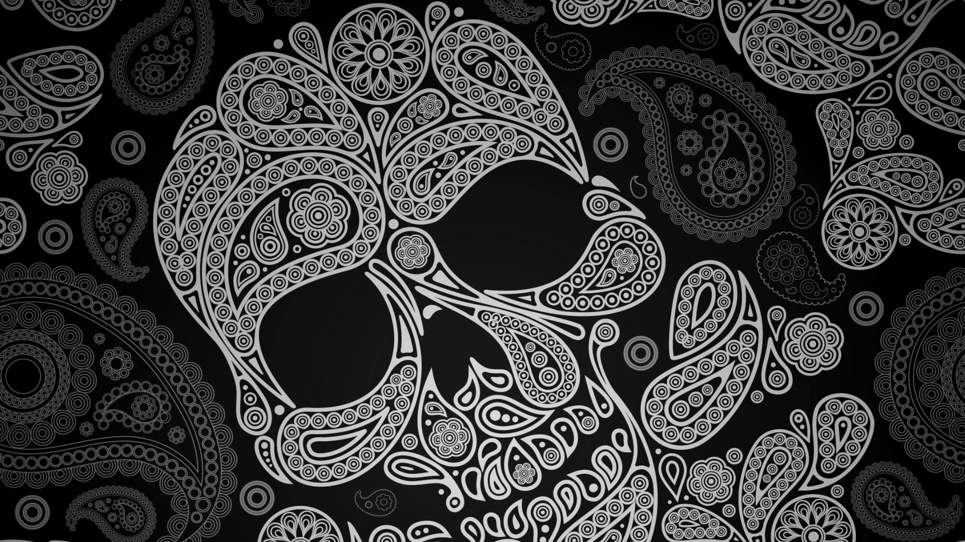 Girly Sugar Skull Desktop