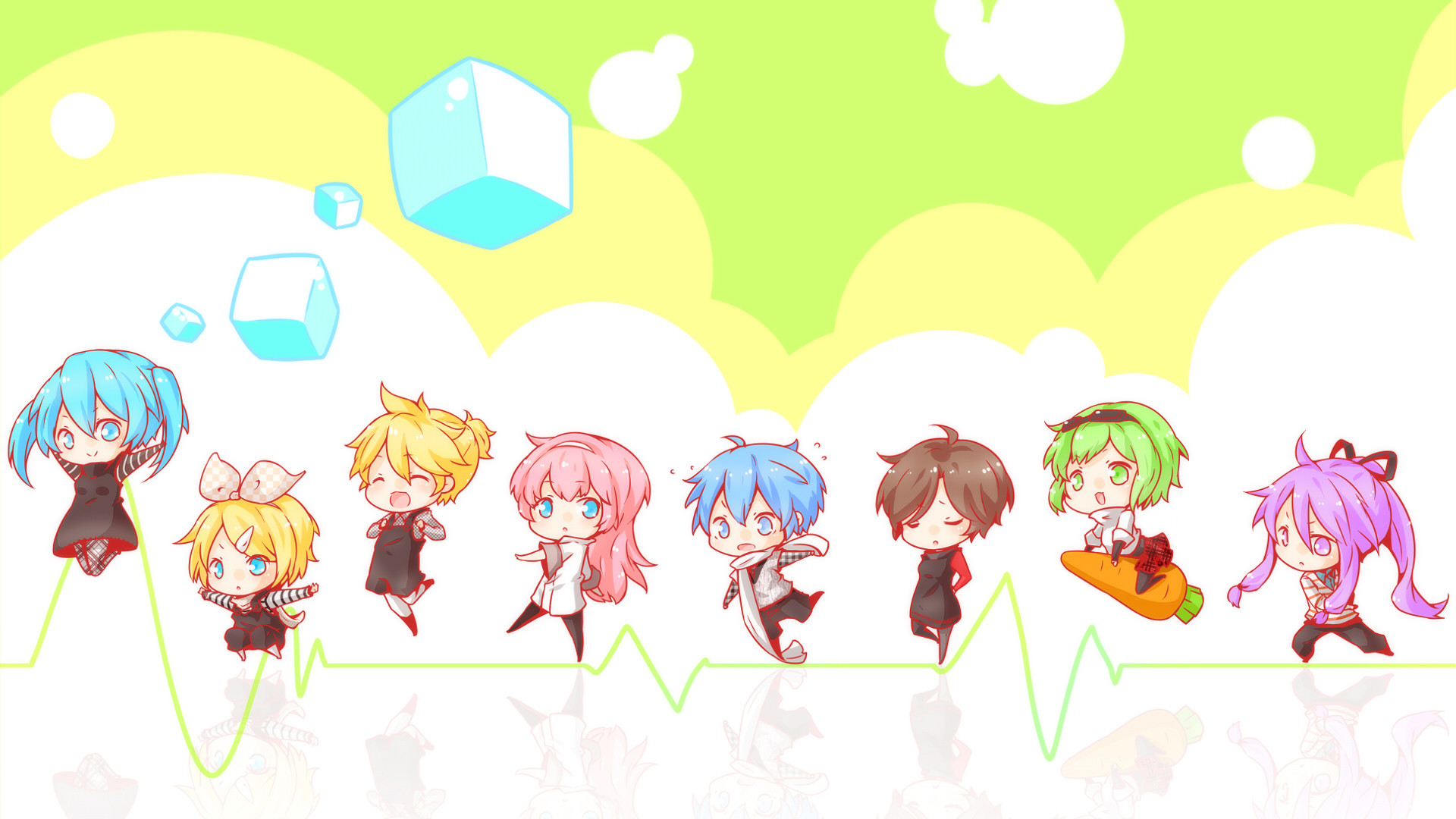 Anime Chibi Wallpaper ·① WallpaperTag