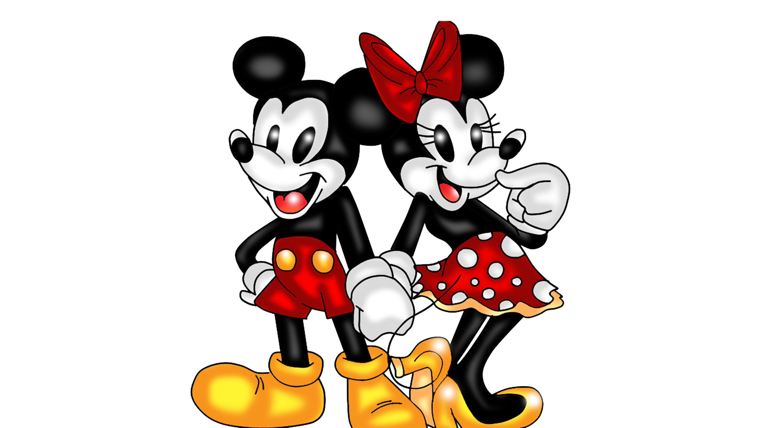 Baby Mickey And Minnie Mouse Wallpaper