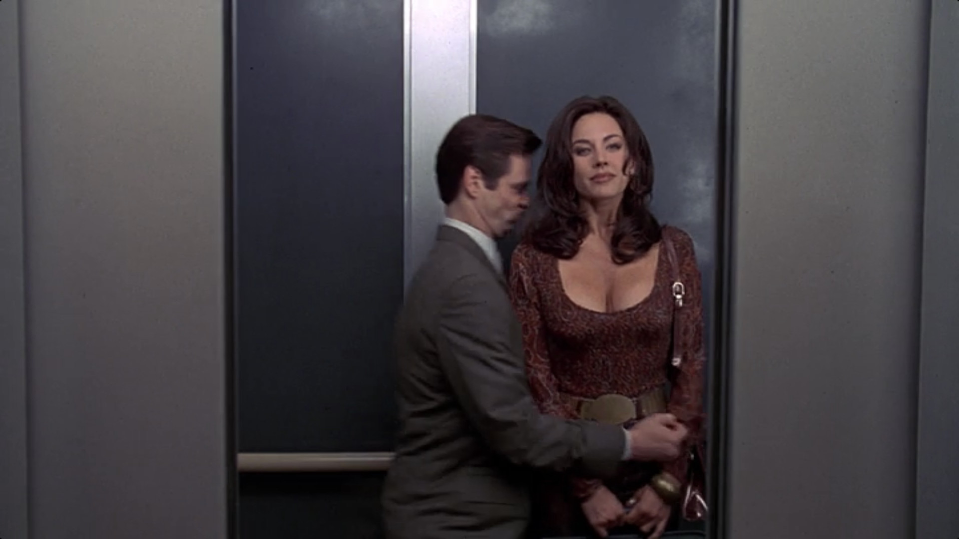 Jim carrey elevator scene
