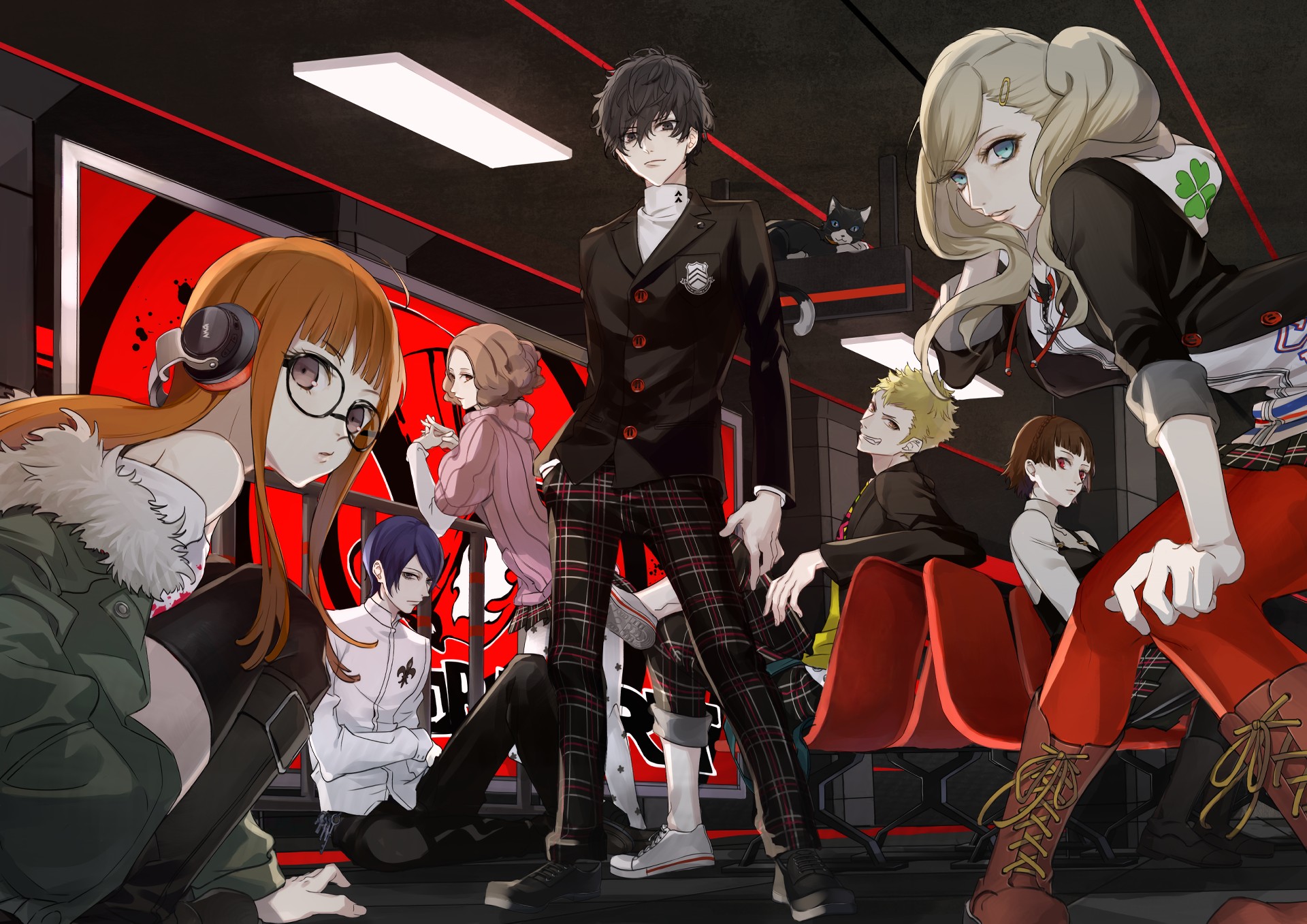 Persona 5 wallpaper ·① Download free full HD backgrounds for desktop, mobile, laptop in any ...