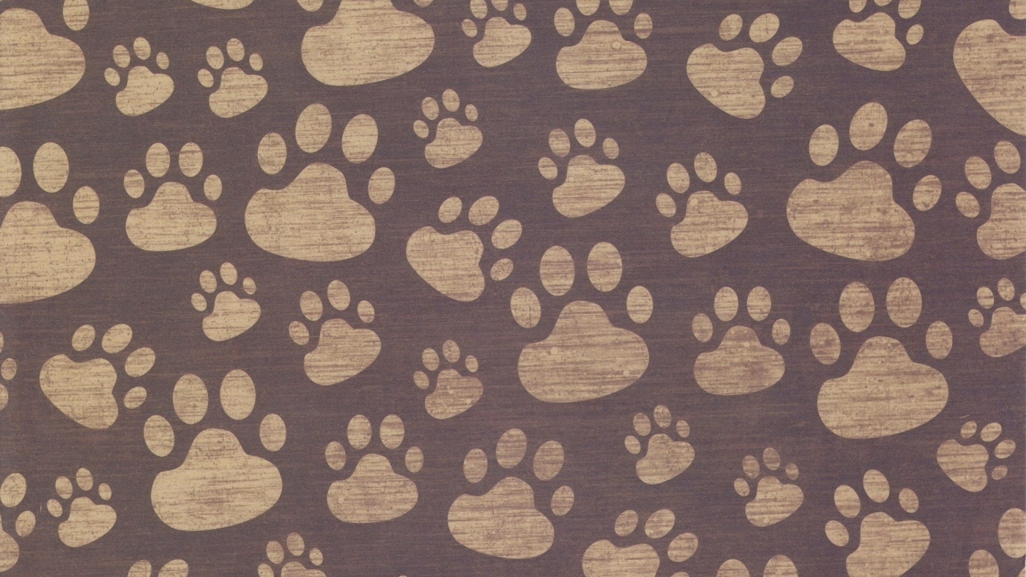 Dog Paw Print Wallpaper