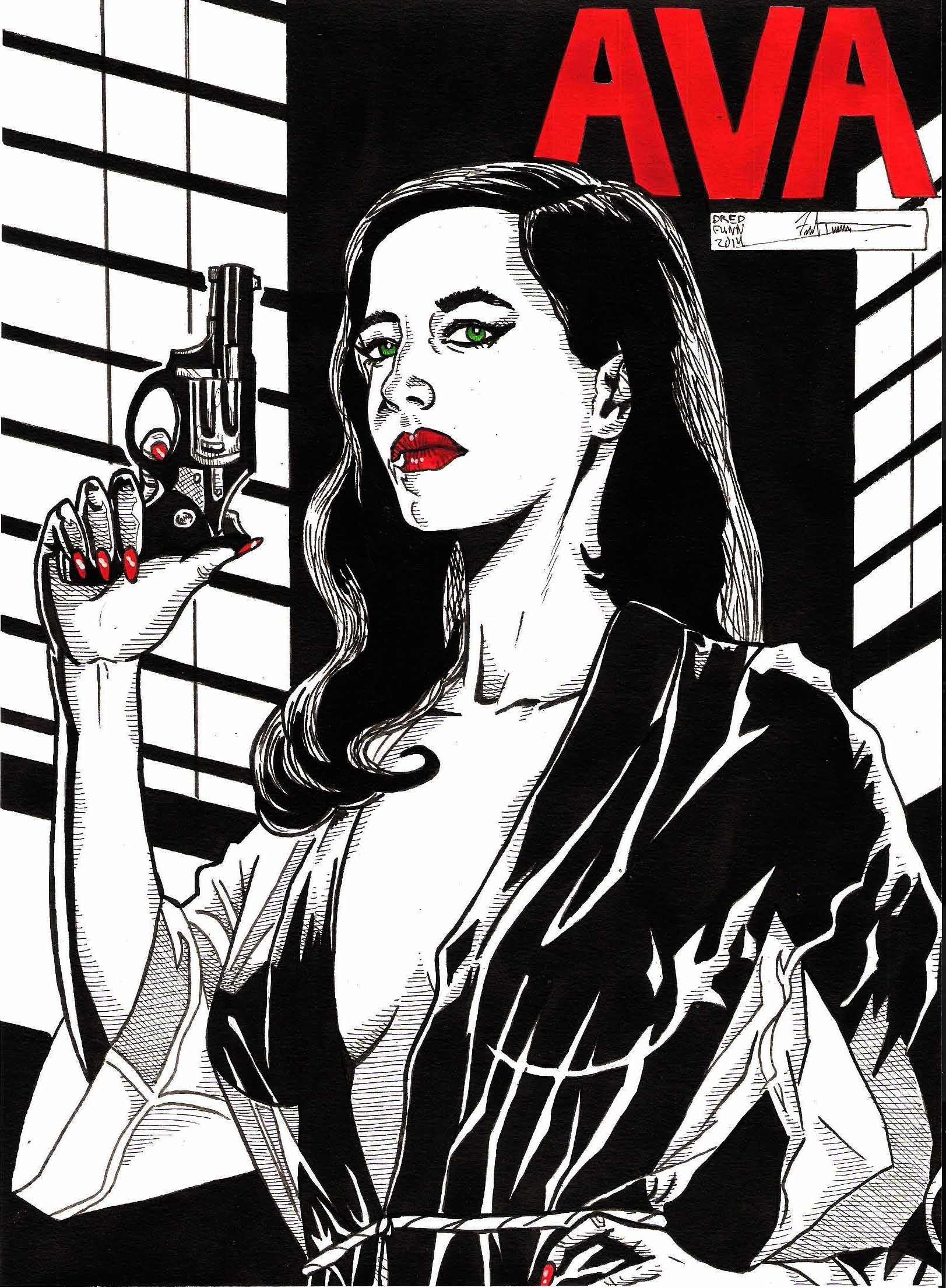 Sin City Comic Book Wallpaper WallpaperTag