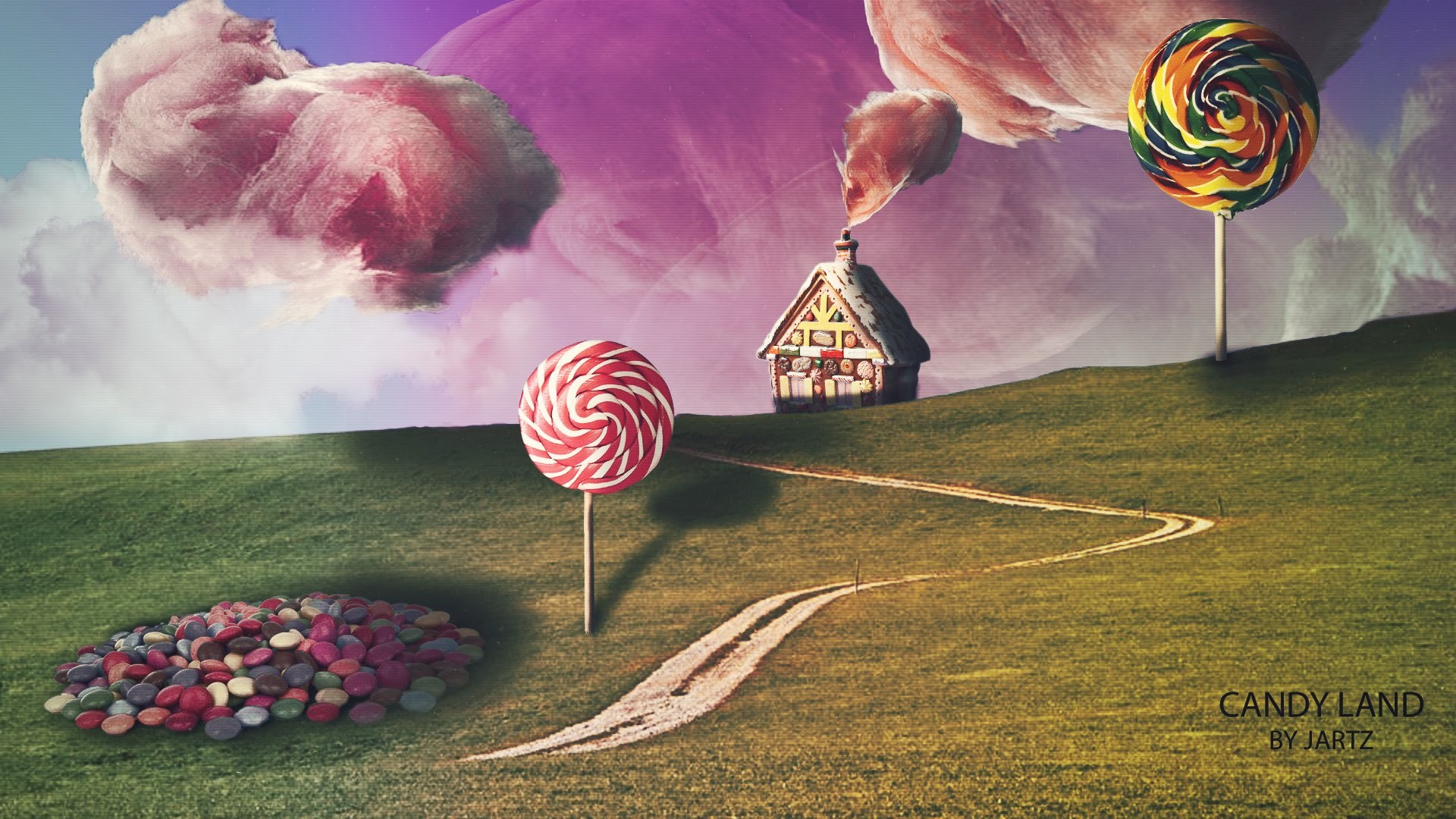 Candyland Background ·① WallpaperTag