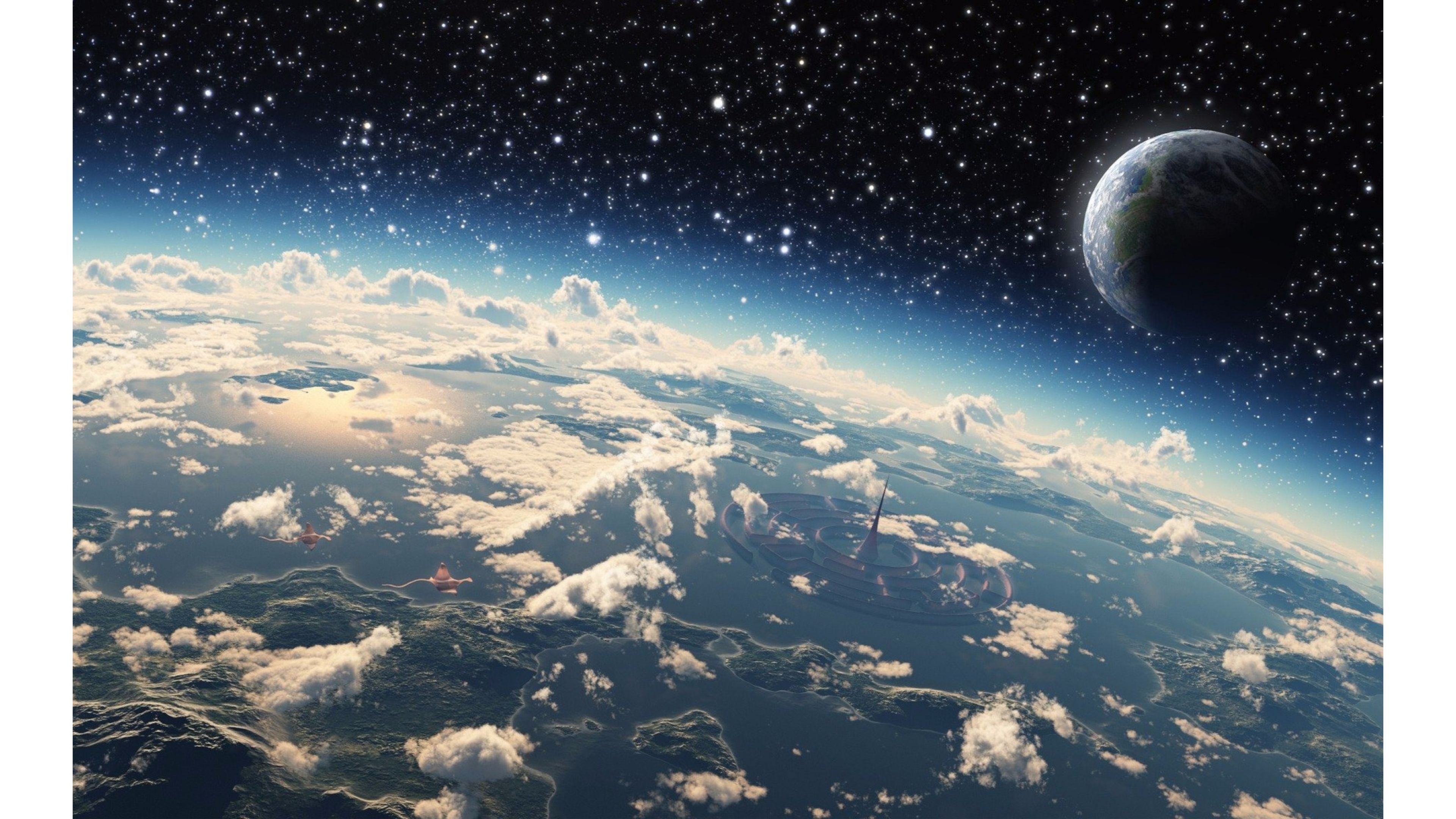 Space wallpaper 4K ·① Download free awesome High Resolution wallpapers for desktop and mobile ...