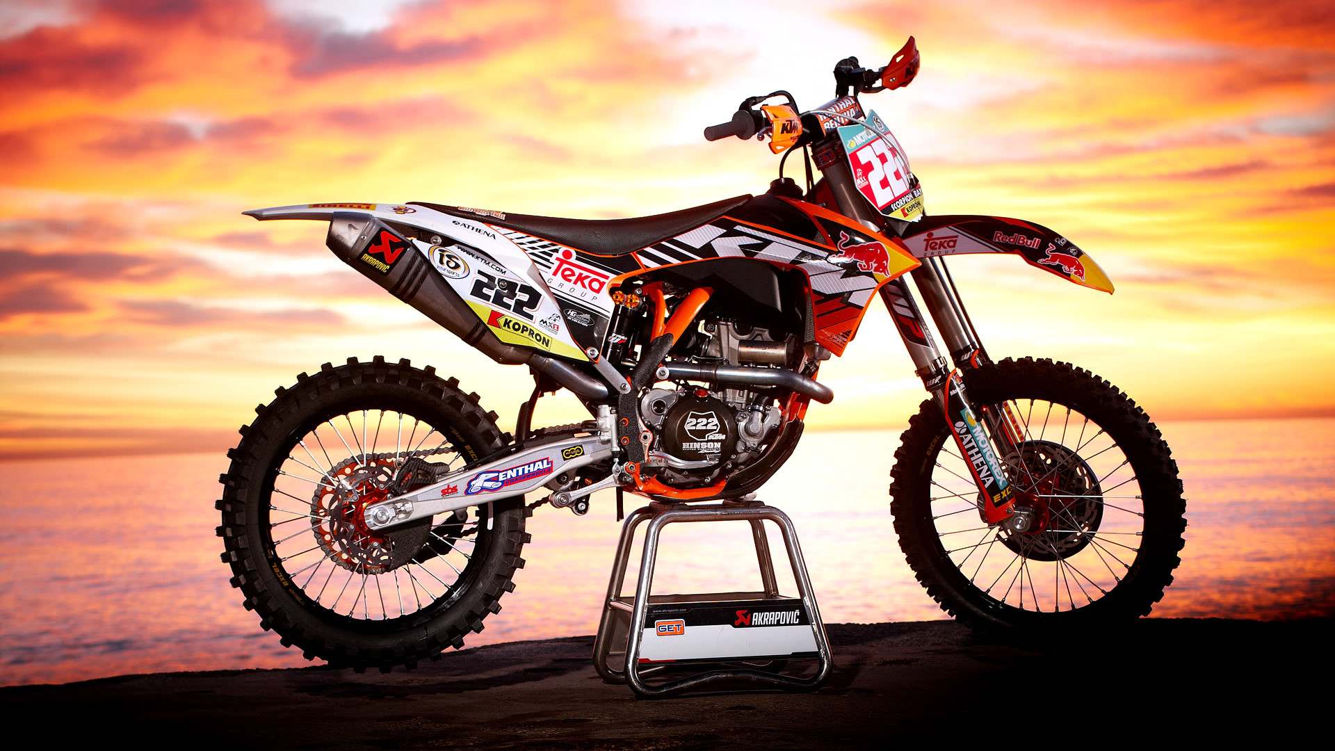 Wallpaper Motocross Ktm WallpaperTag