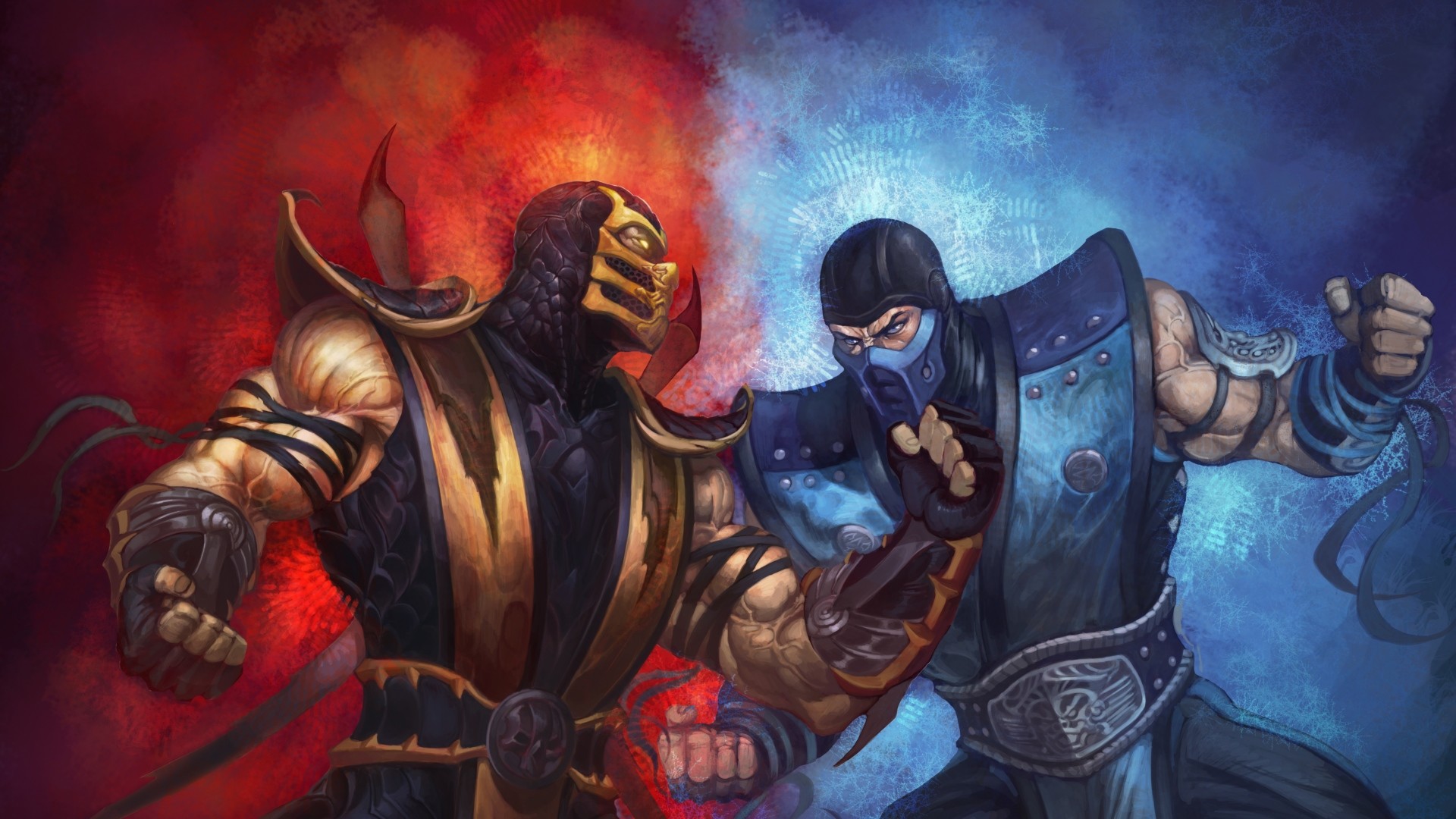 Mortal Kombat Scorpion vs Sub Zero Wallpaper ·① WallpaperTag
