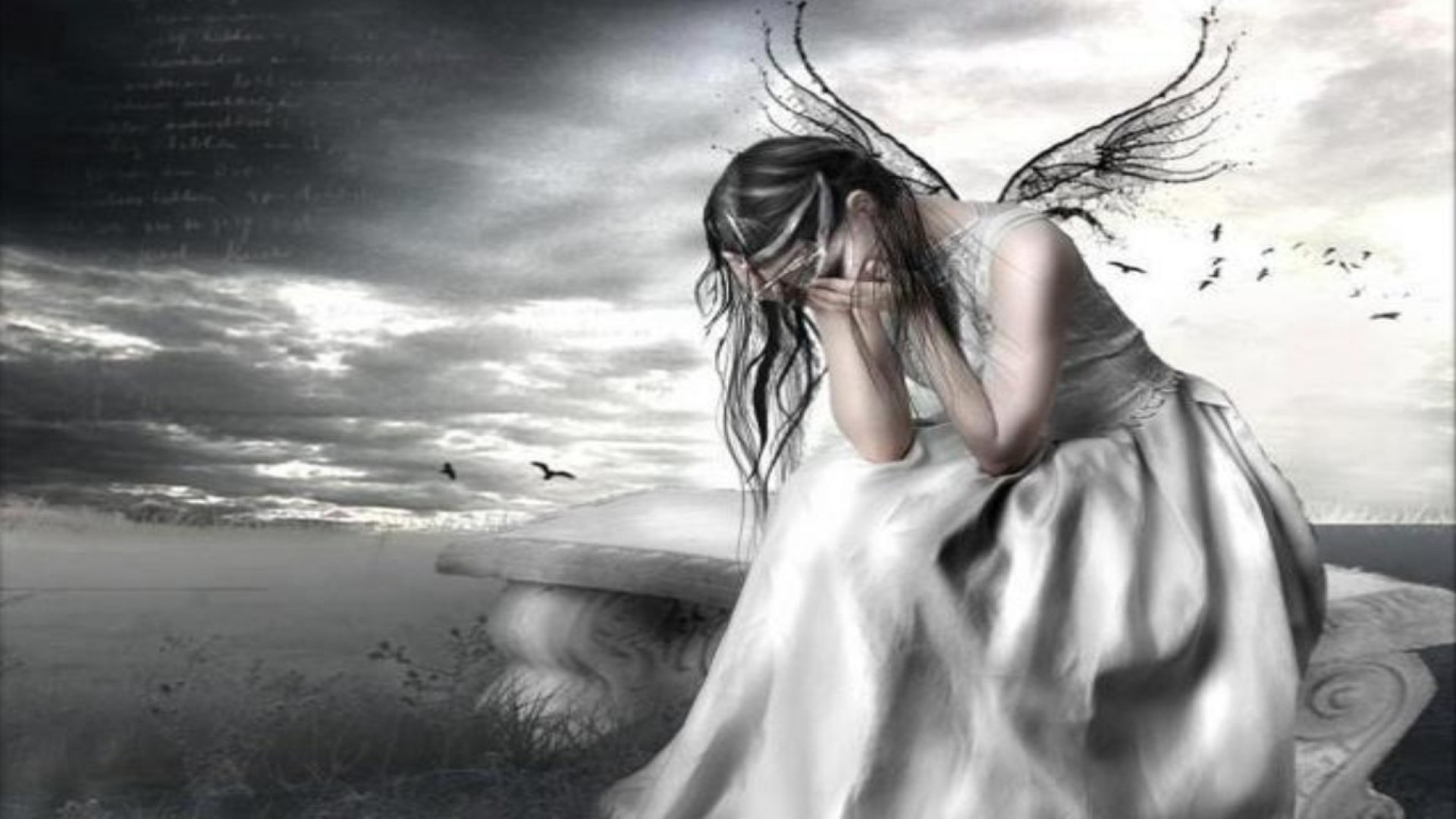 Песни душа поет а небо плачет. И плачут ангелы. Грустный ангел. Девушка - ангел. Уставший ангел.