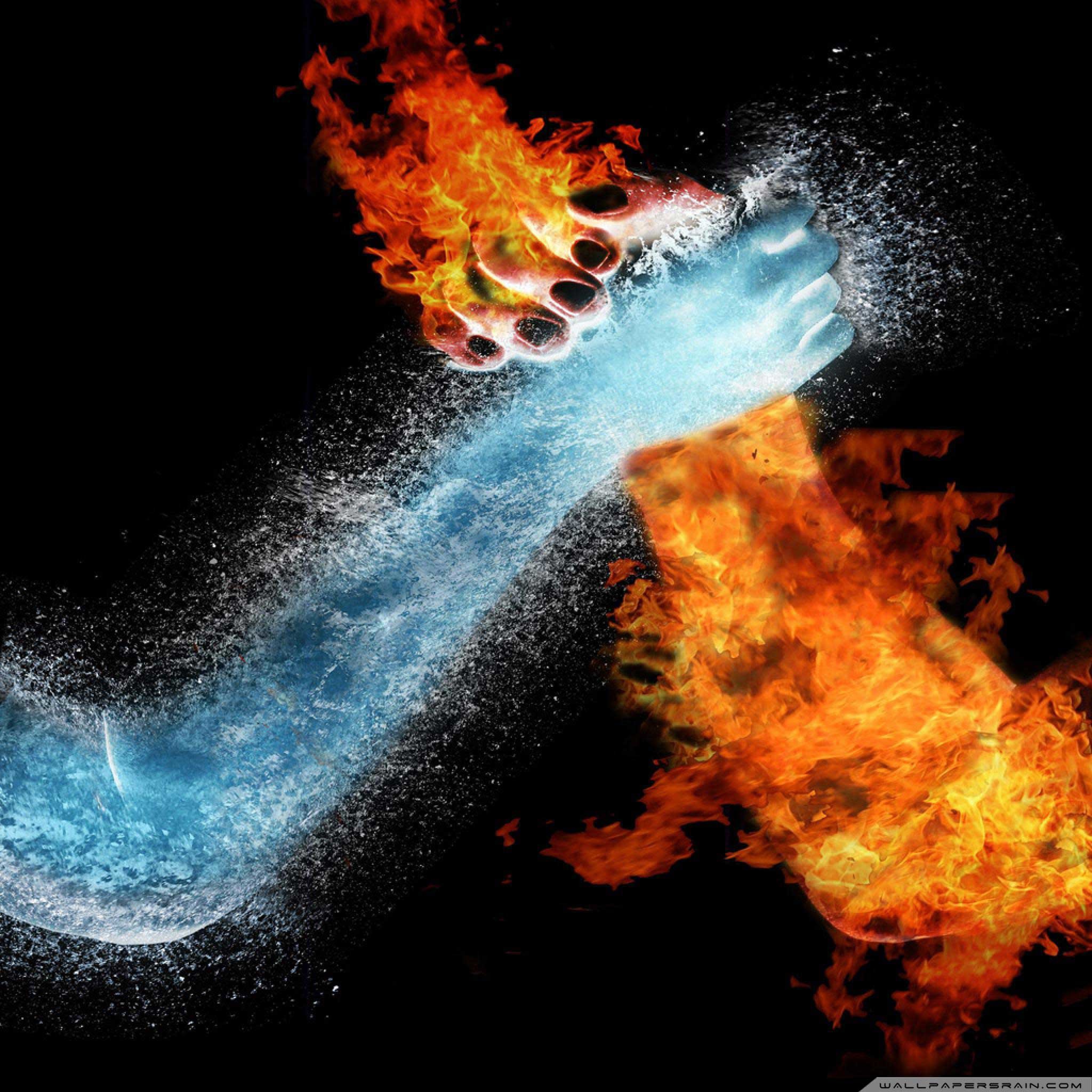 Cool Fire and Water Backgrounds ·① WallpaperTag