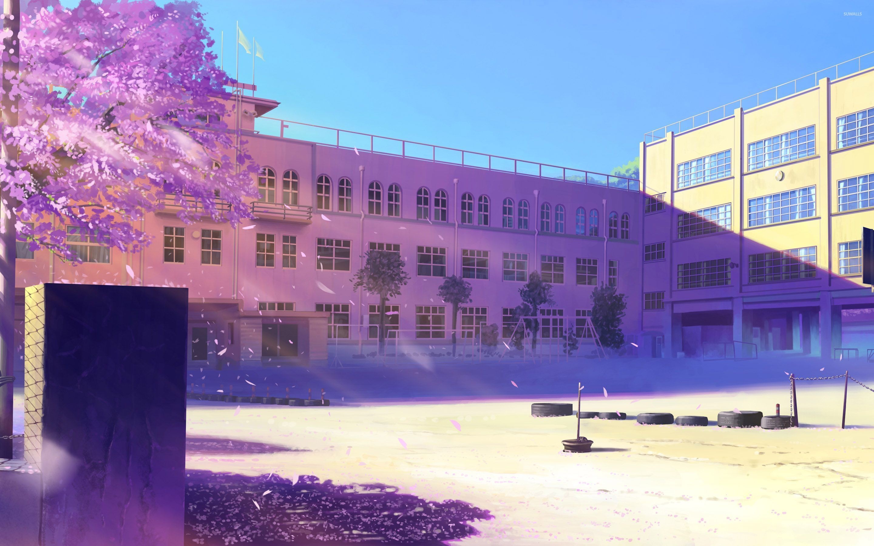 Anime School background ·① Download free cool backgrounds for desktop