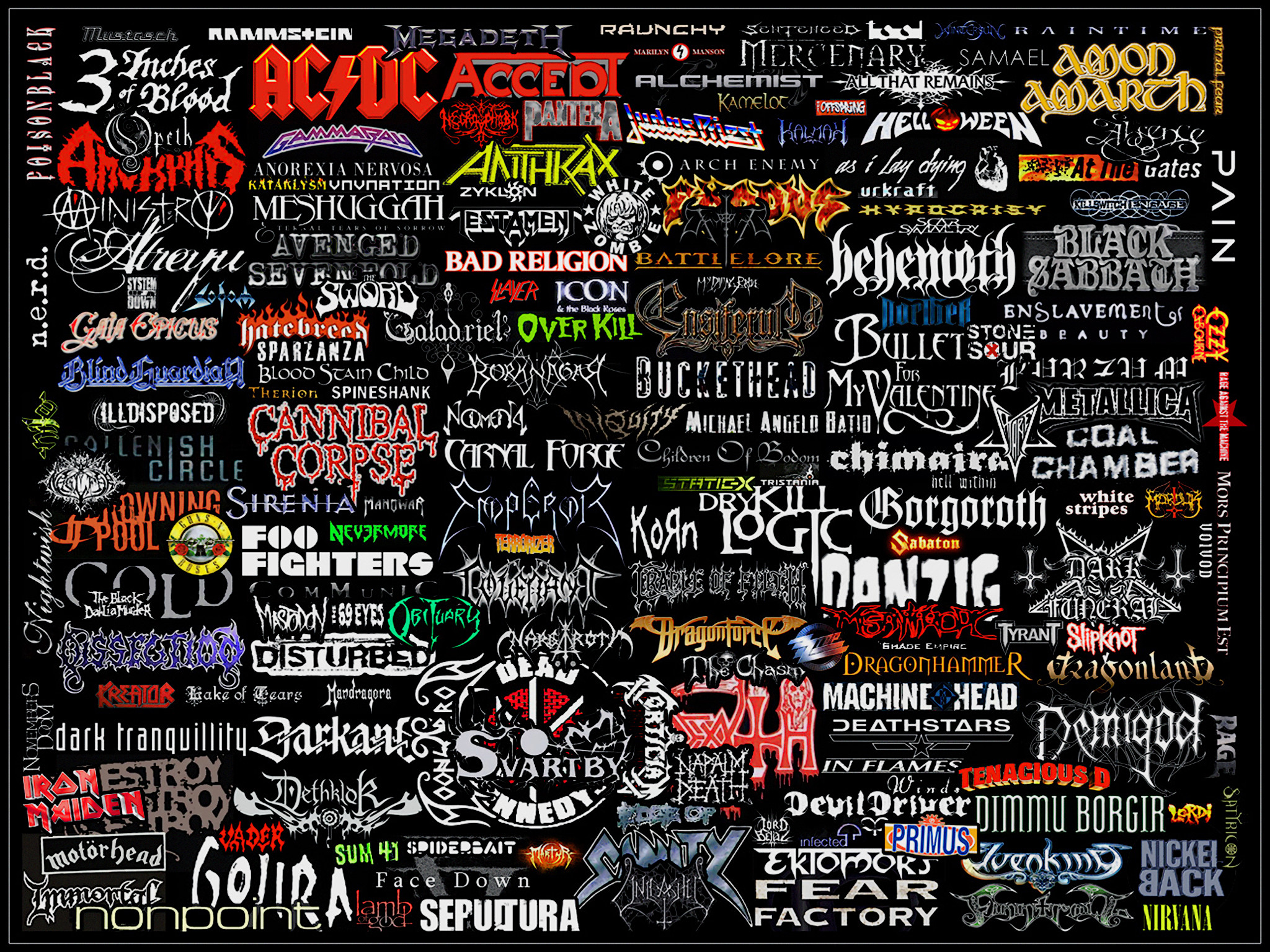 Band Logos Wallpaper Hd ·① Wallpapertag