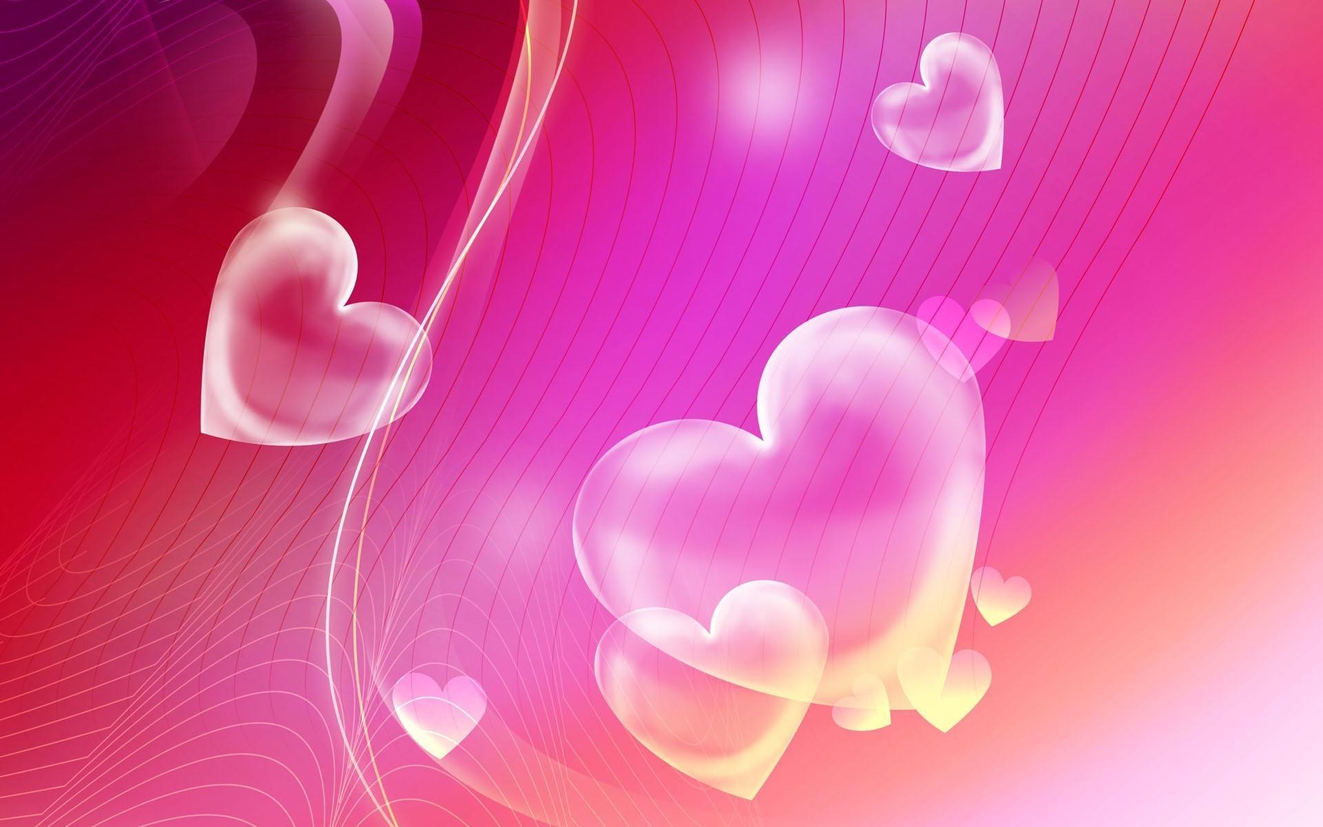 Hearts background.