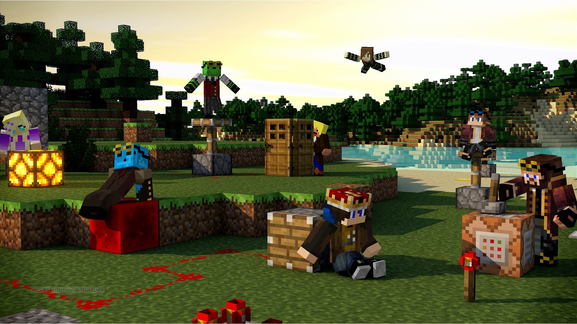 Awesome Minecraft Wallpaper ·① WallpaperTag