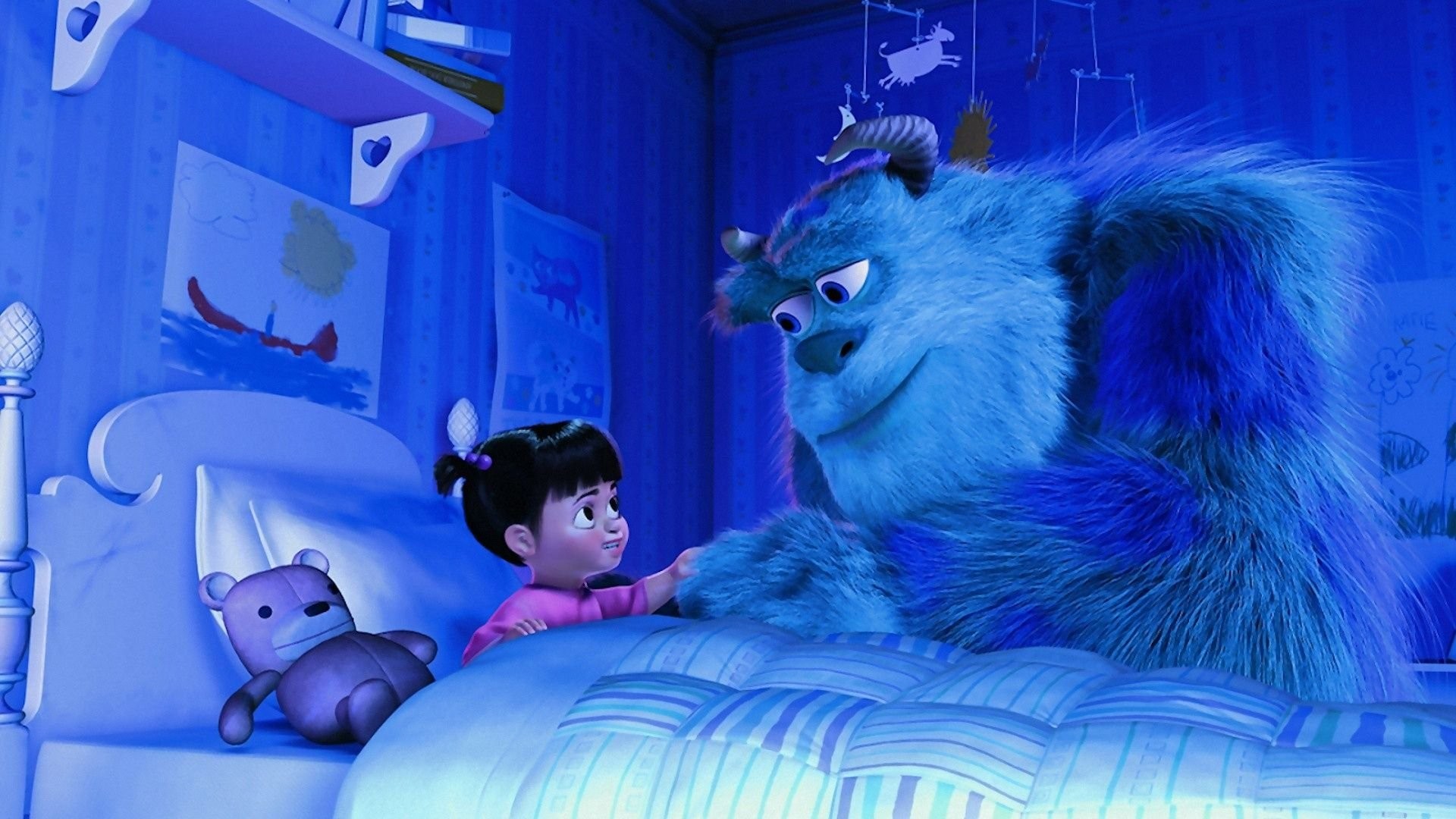 Спокойно 10. Корпорация монстров (Pixar, 2001). Корпорация монстров Салливан и девочка. Буу из мультика Корпорация монстров.