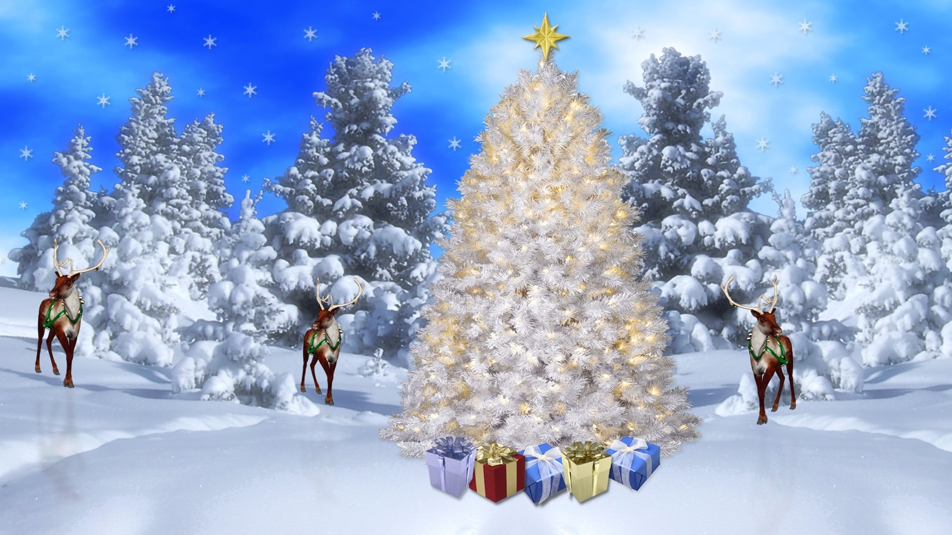 christmas scenery pictures