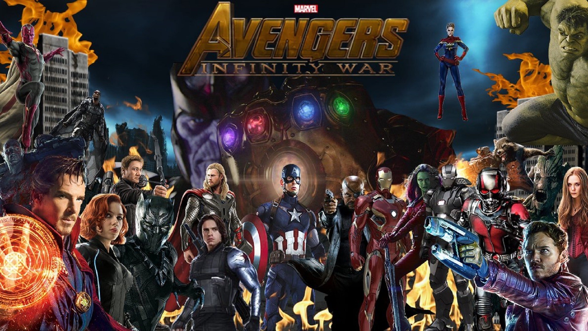 Avengers Infinity War Wallpapers WallpaperTag