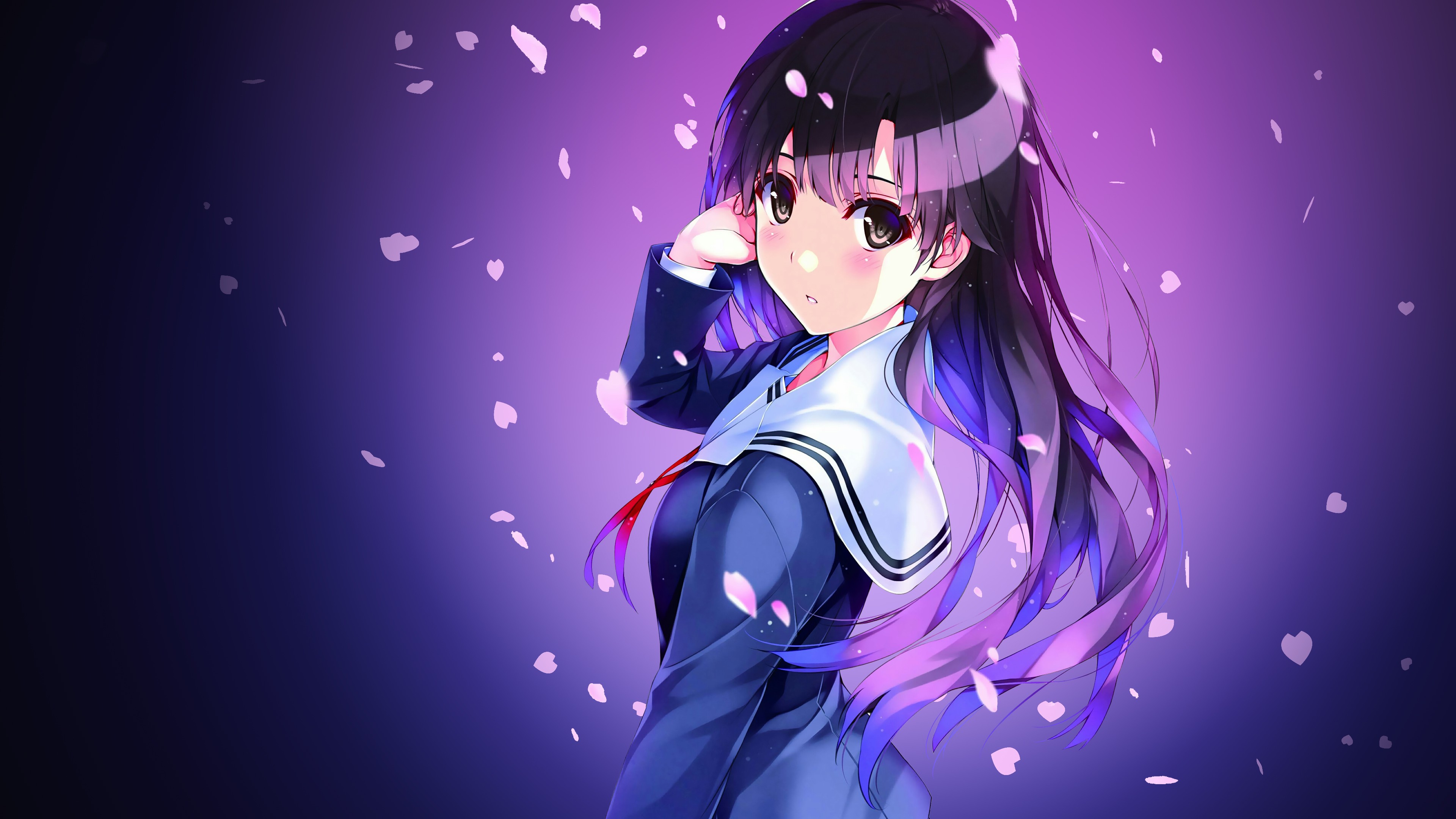 Anime Girl wallpaper HD ·① Download free cool full HD wallpapers for desktop computers and 