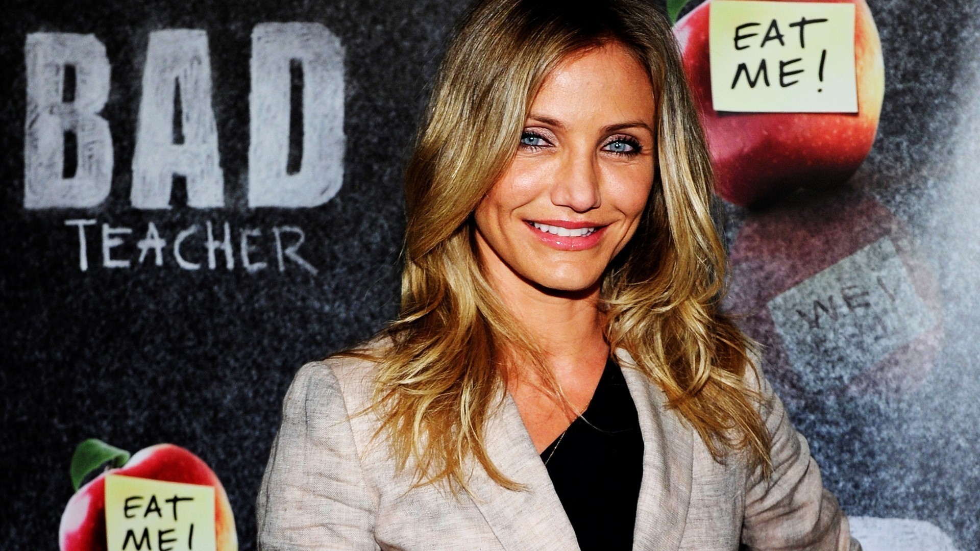 Cameron Diaz, Bad Teacher, Premiere, Apple, Full HD, Windows 11 wallpaper