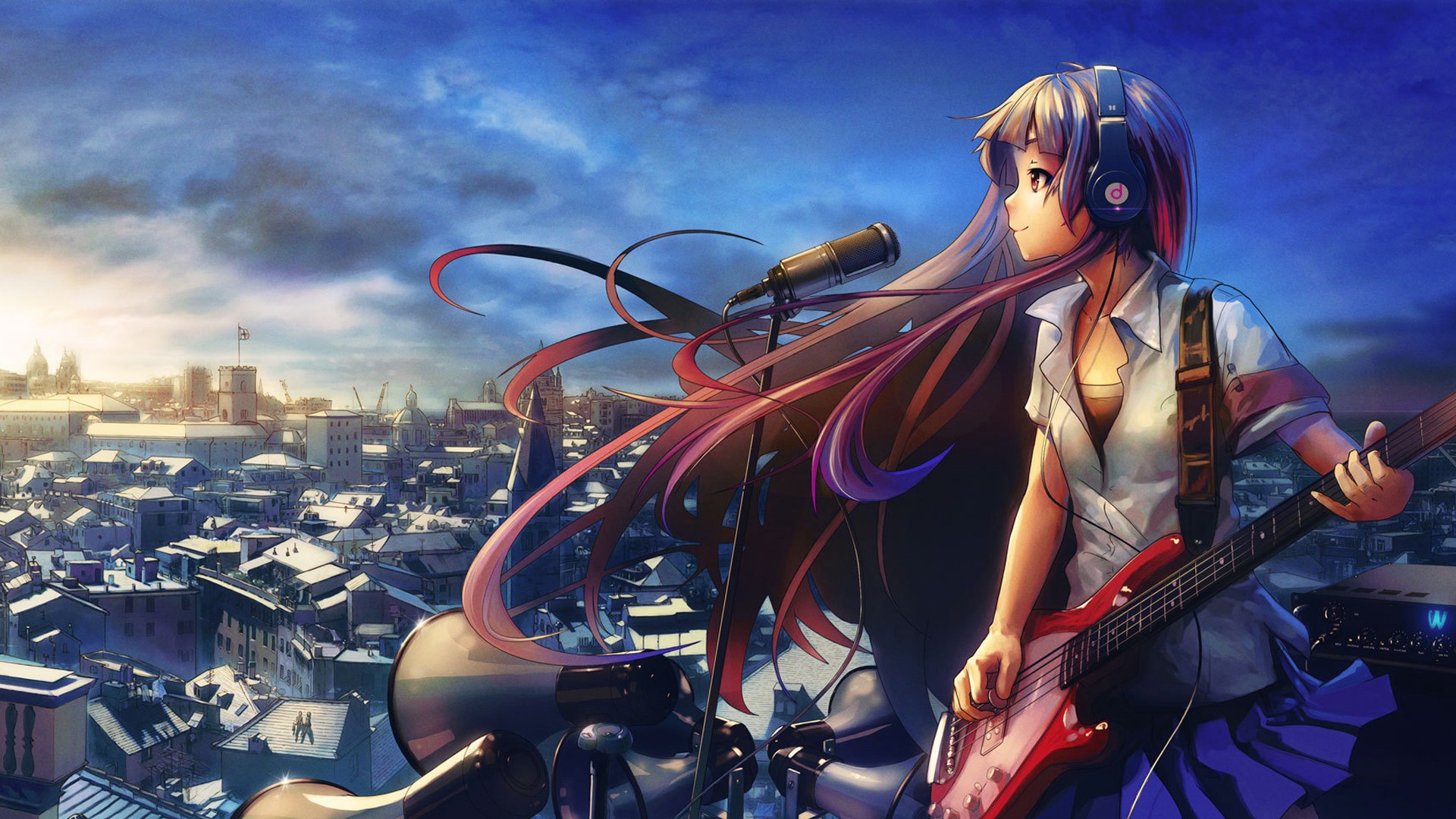 Anime Girl wallpaper HD ·① Download free cool full HD wallpapers for desktop computers and ...