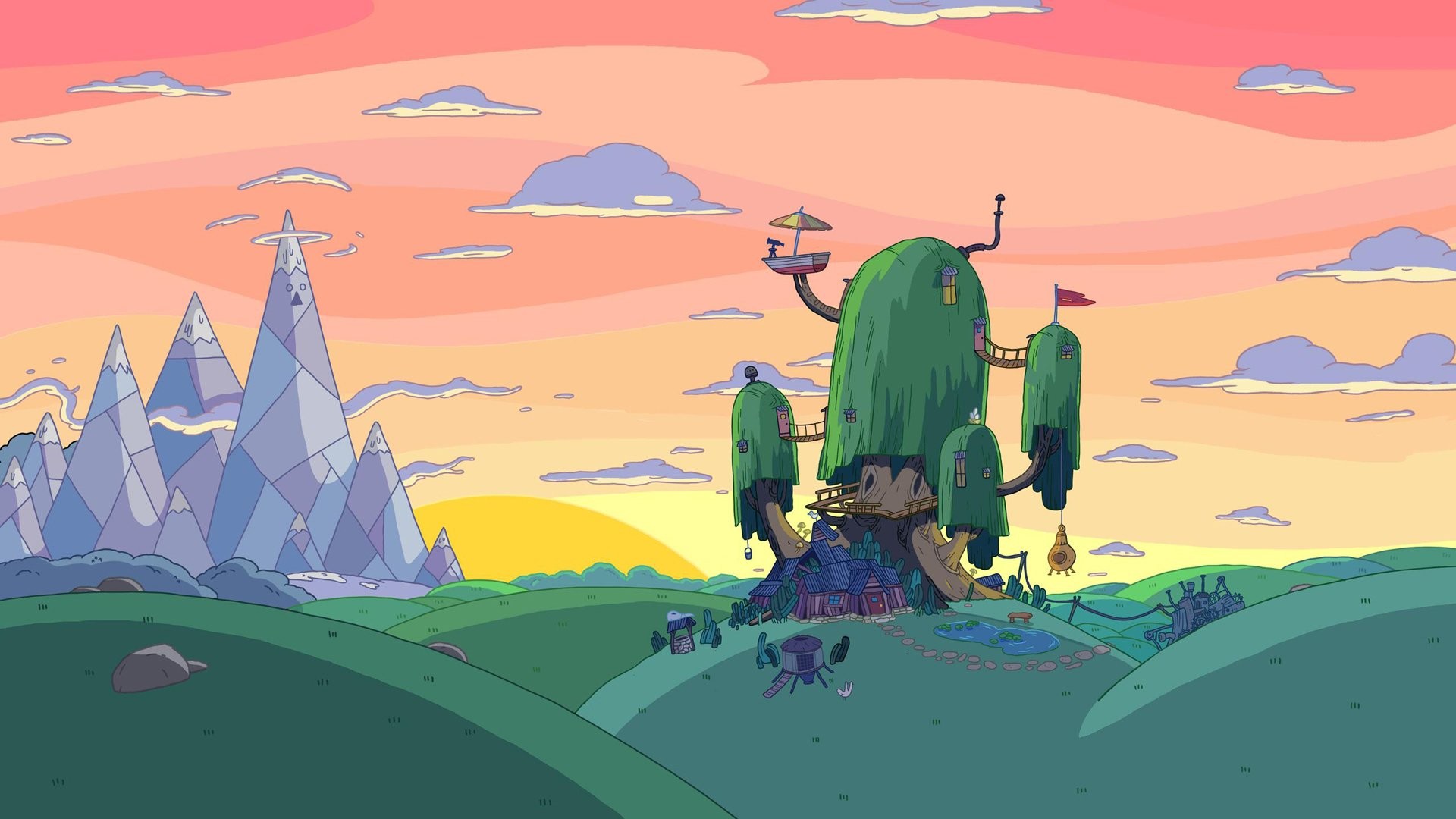 Adventure Time Backgrounds ①