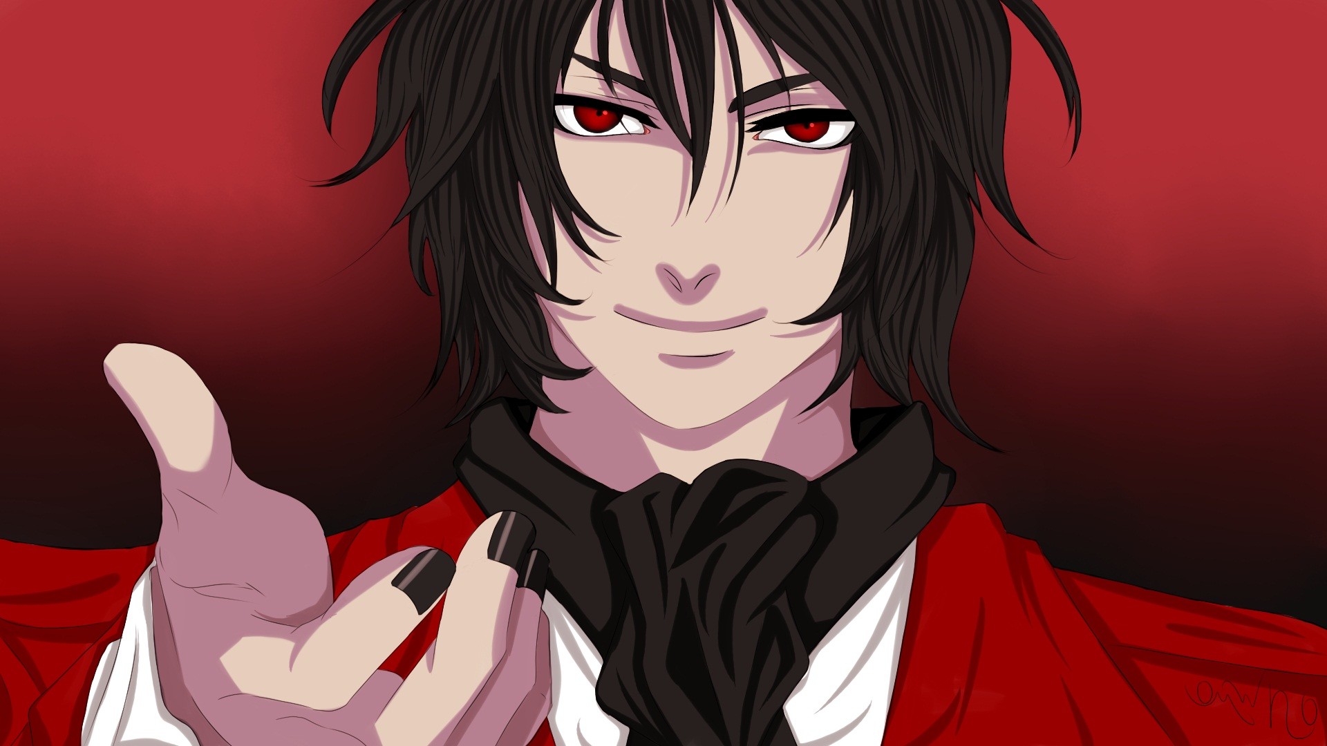 Alucard Hellsing with Blue Hair - Google Search - wide 1
