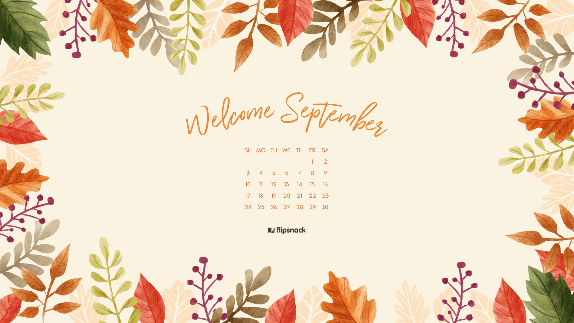 Desktop Wallpapers Calendar September 2018 ·① WallpaperTag