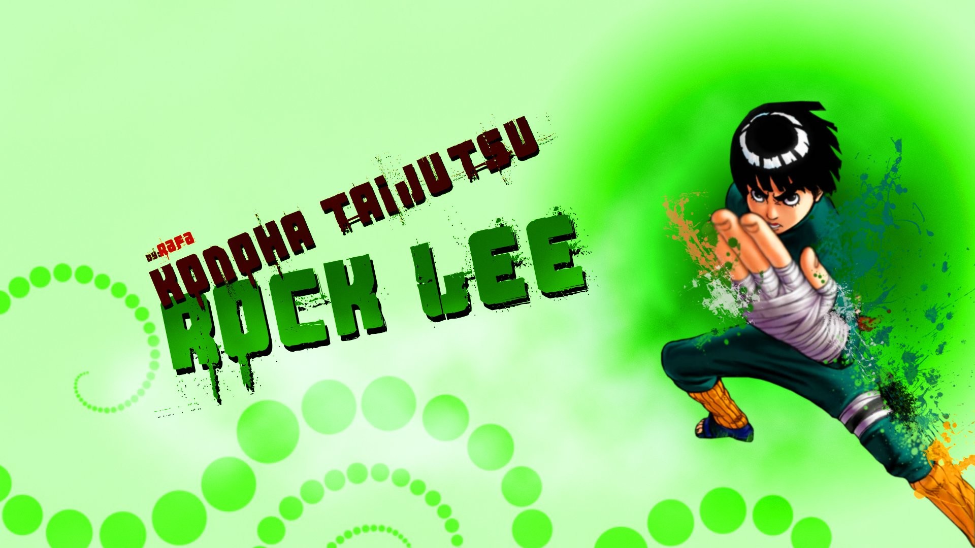 Rock Lee Wallpaper ·①