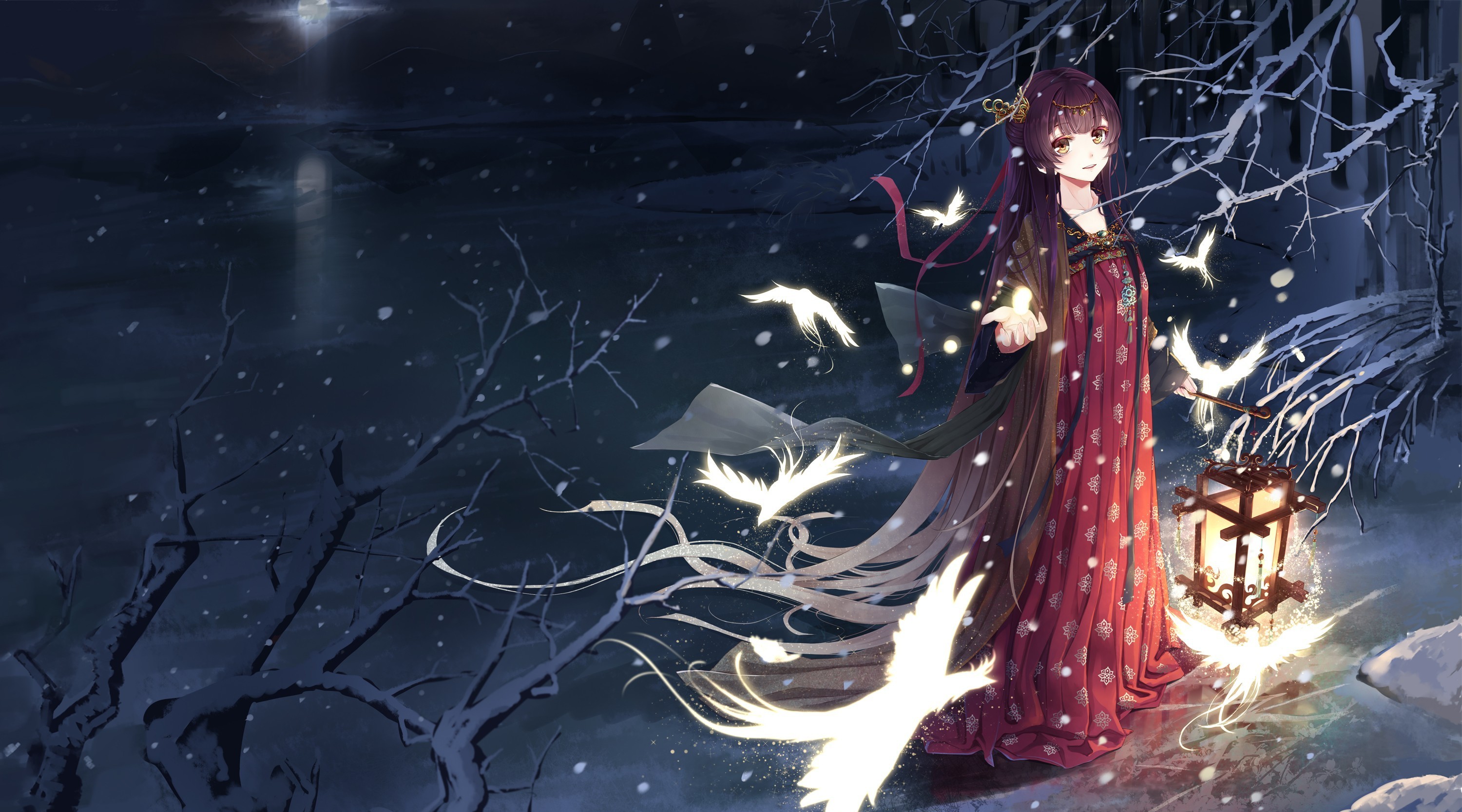 Winter Anime Wallpaper ·① WallpaperTag