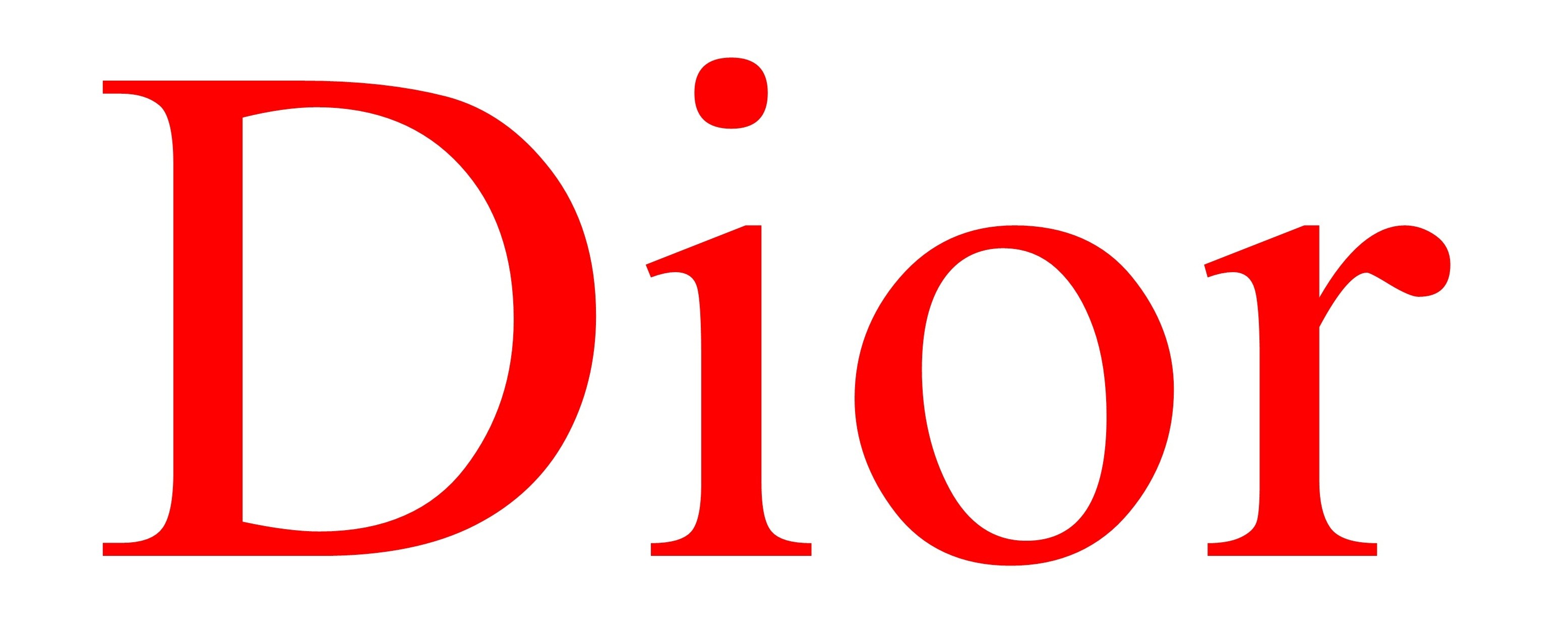 Диор красный логотип