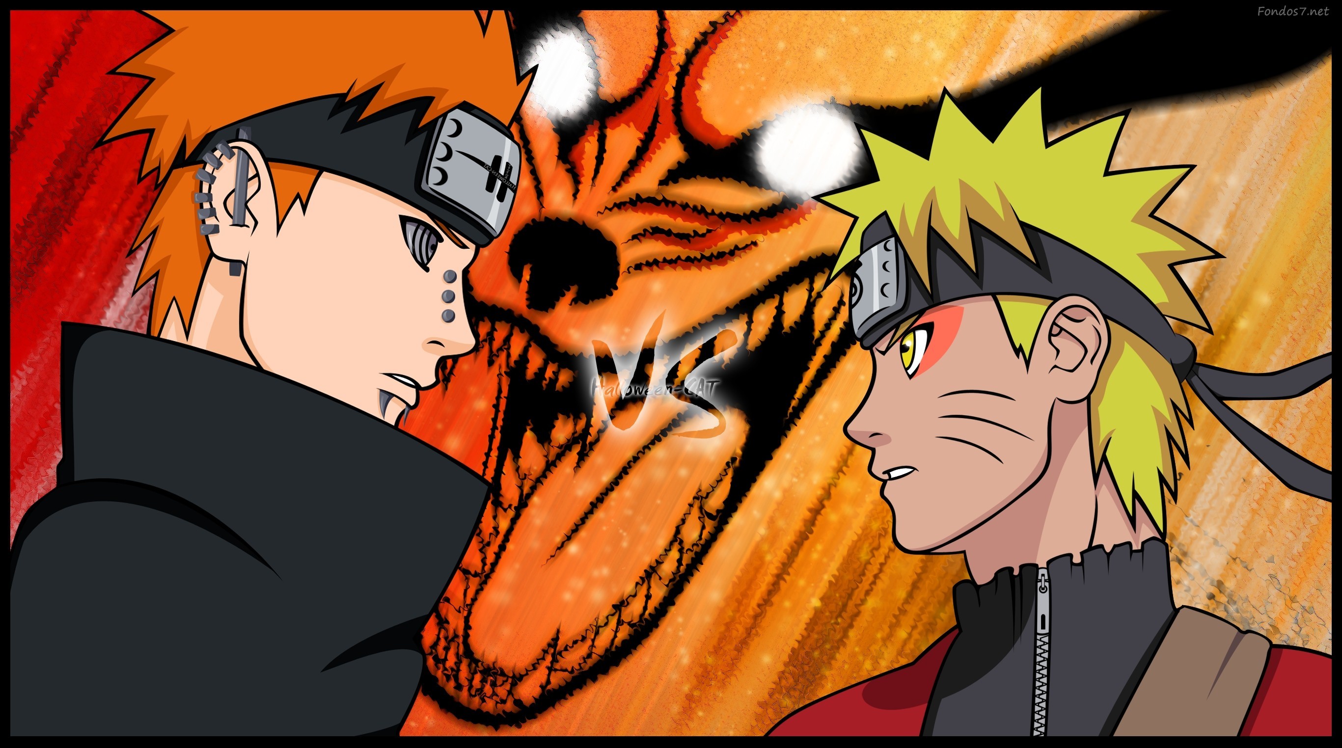 Naruto Vs Pain Wallpapers Wallpapertag