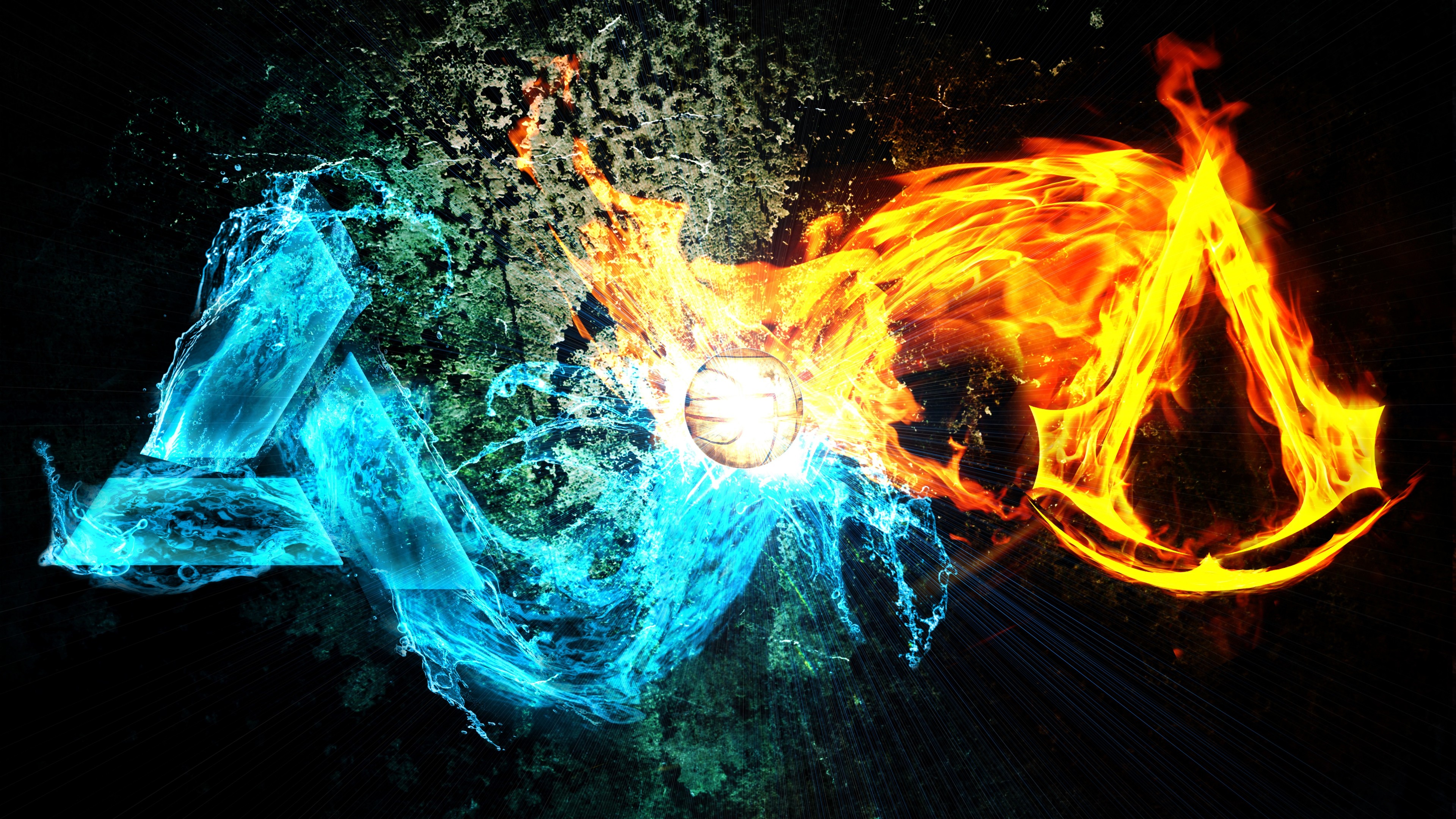 Cool Fire and Water Backgrounds ·① WallpaperTag