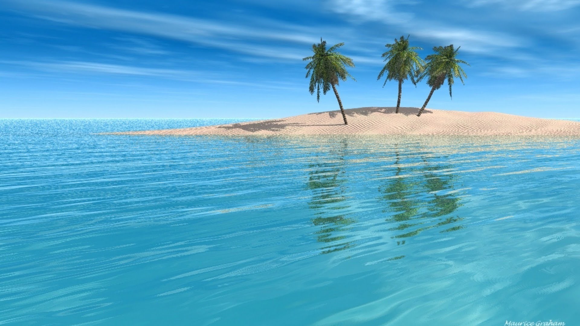 Tropical Island Background ·① WallpaperTag
