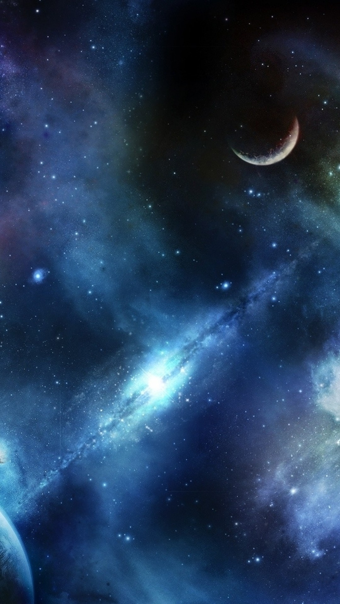 Stars in Space Background ·① WallpaperTag