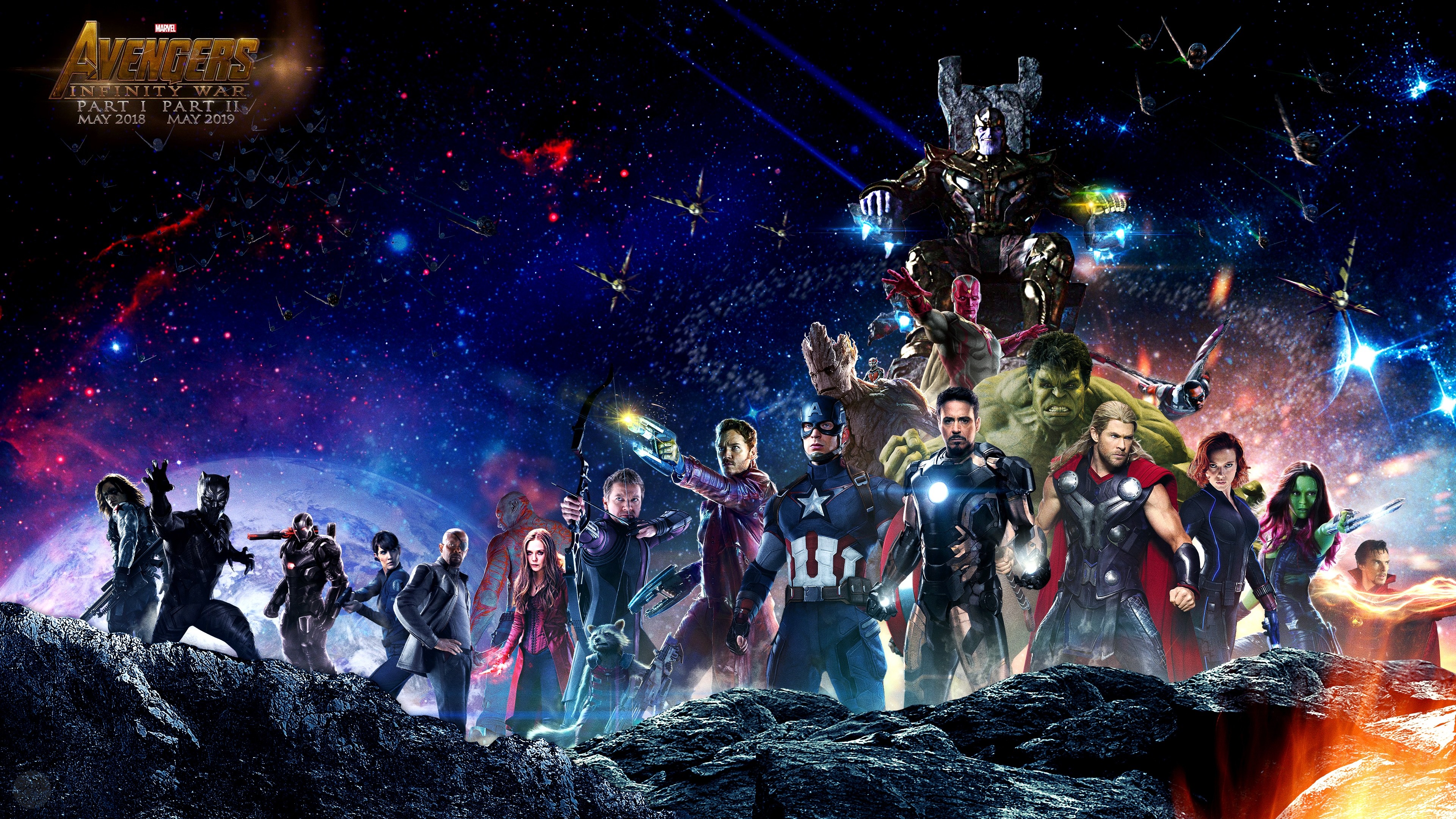 Avengers Infinity War Wallpapers Wallpapertag
