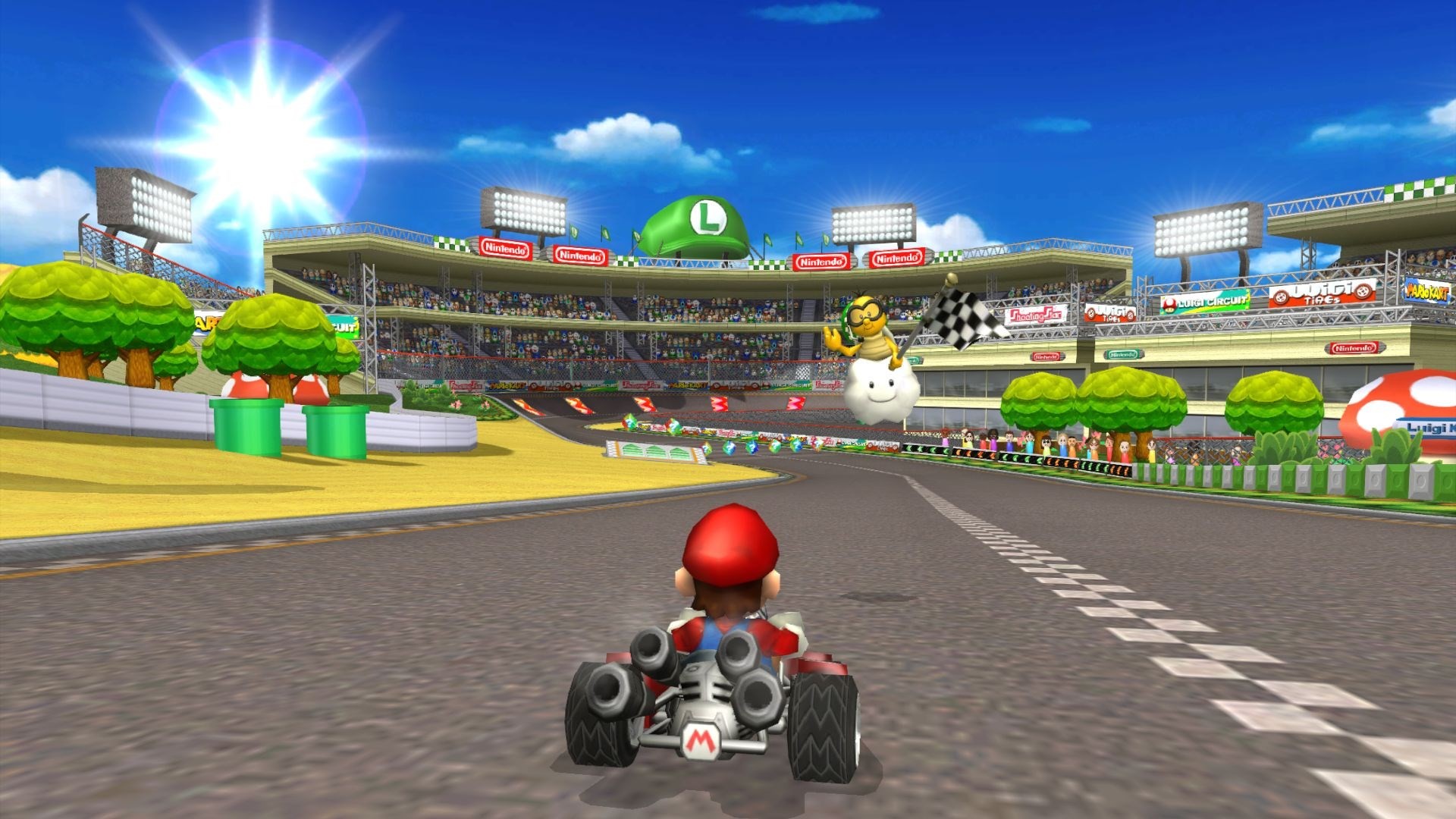 Mario Kart Wii Wallpaper.