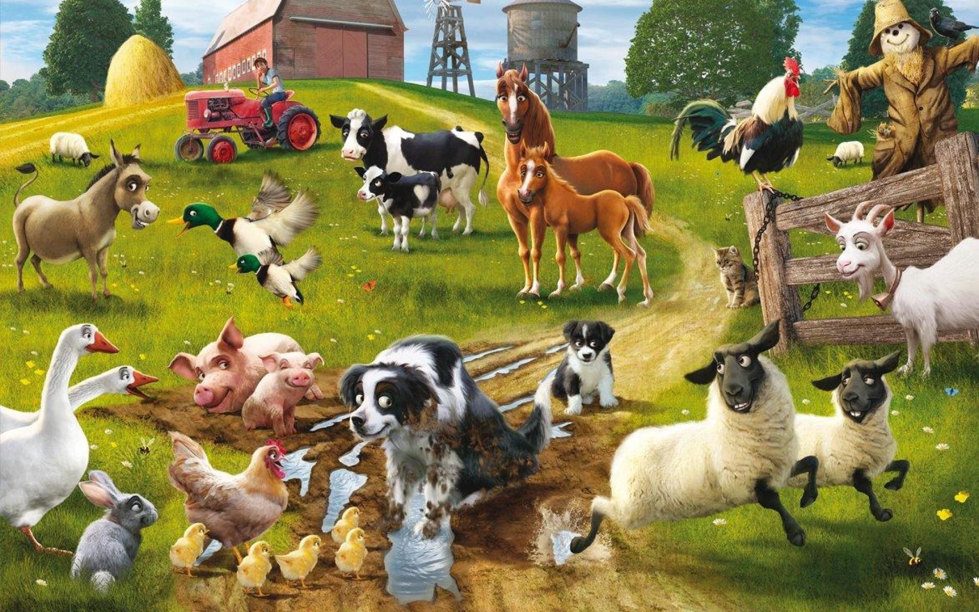 Farm Animals Wallpaper Wallpapertag