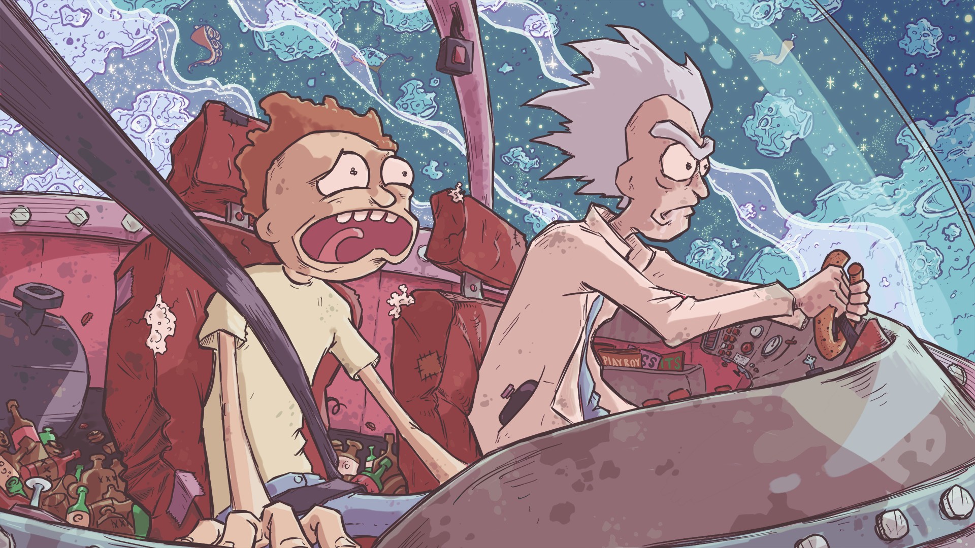 Rick and Morty wallpaper 1080p ·① Download free stunning High Resolution backgrounds for desktop ...